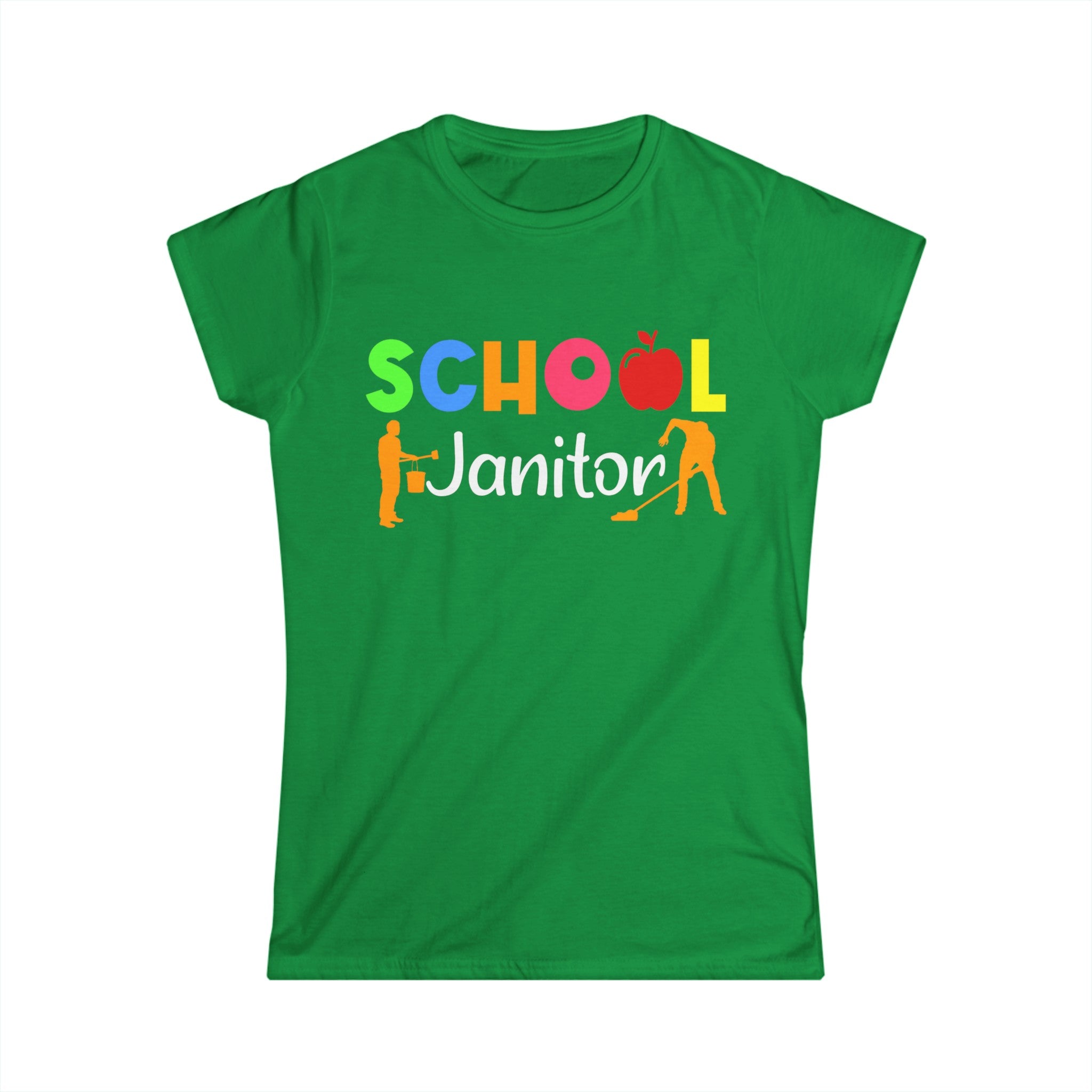 Fun School Janitor Shirt for Custodian Appreciation , Custodial Crew Tee