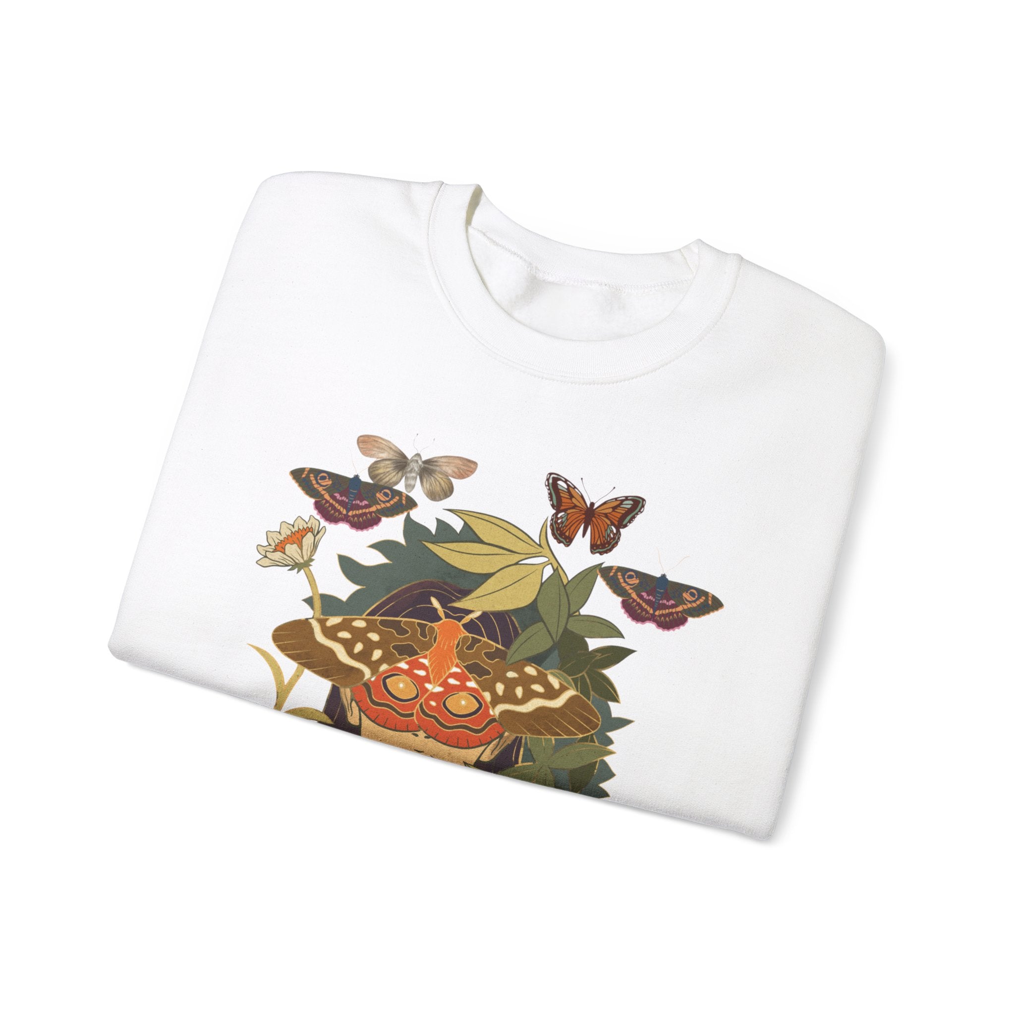 Elegant Vintage Moths Sweatshirt: Timeless Style & Comfort