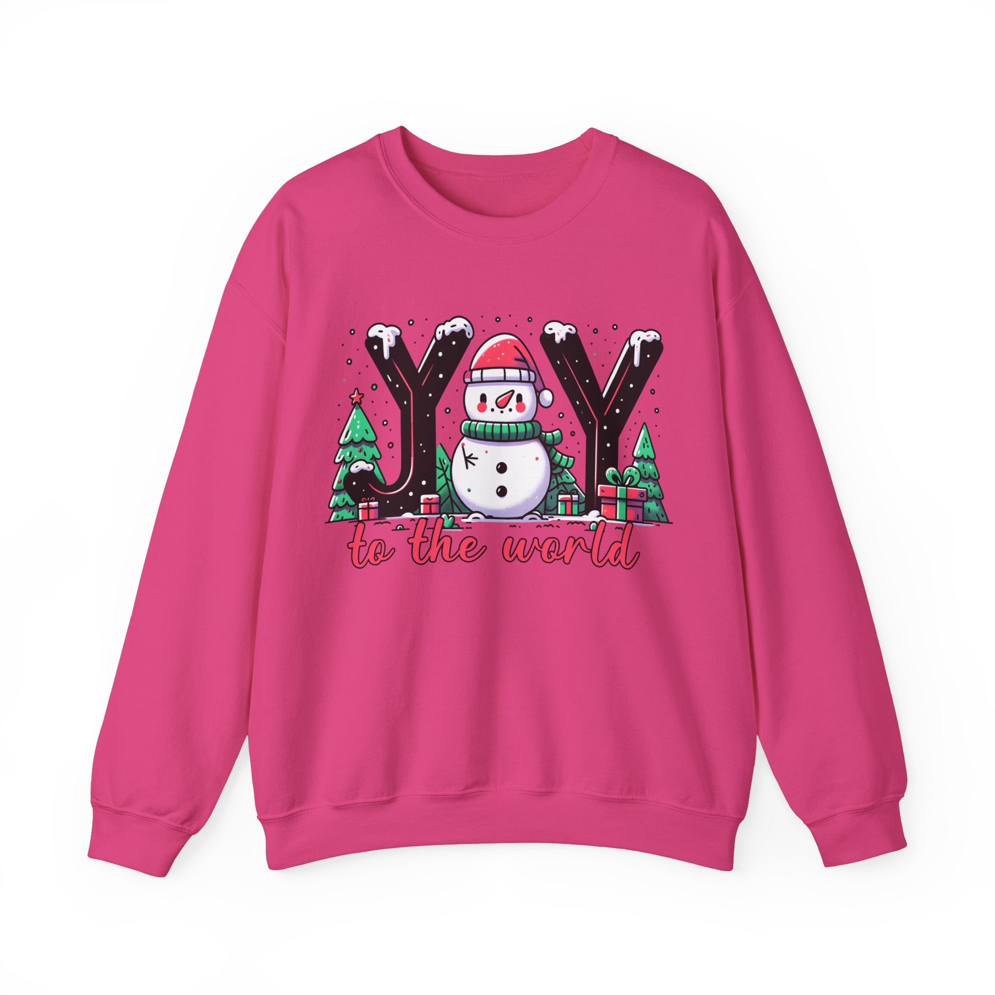 Spread Holiday Cheer with our 'Joy to the World' Christmas Sweatshirt