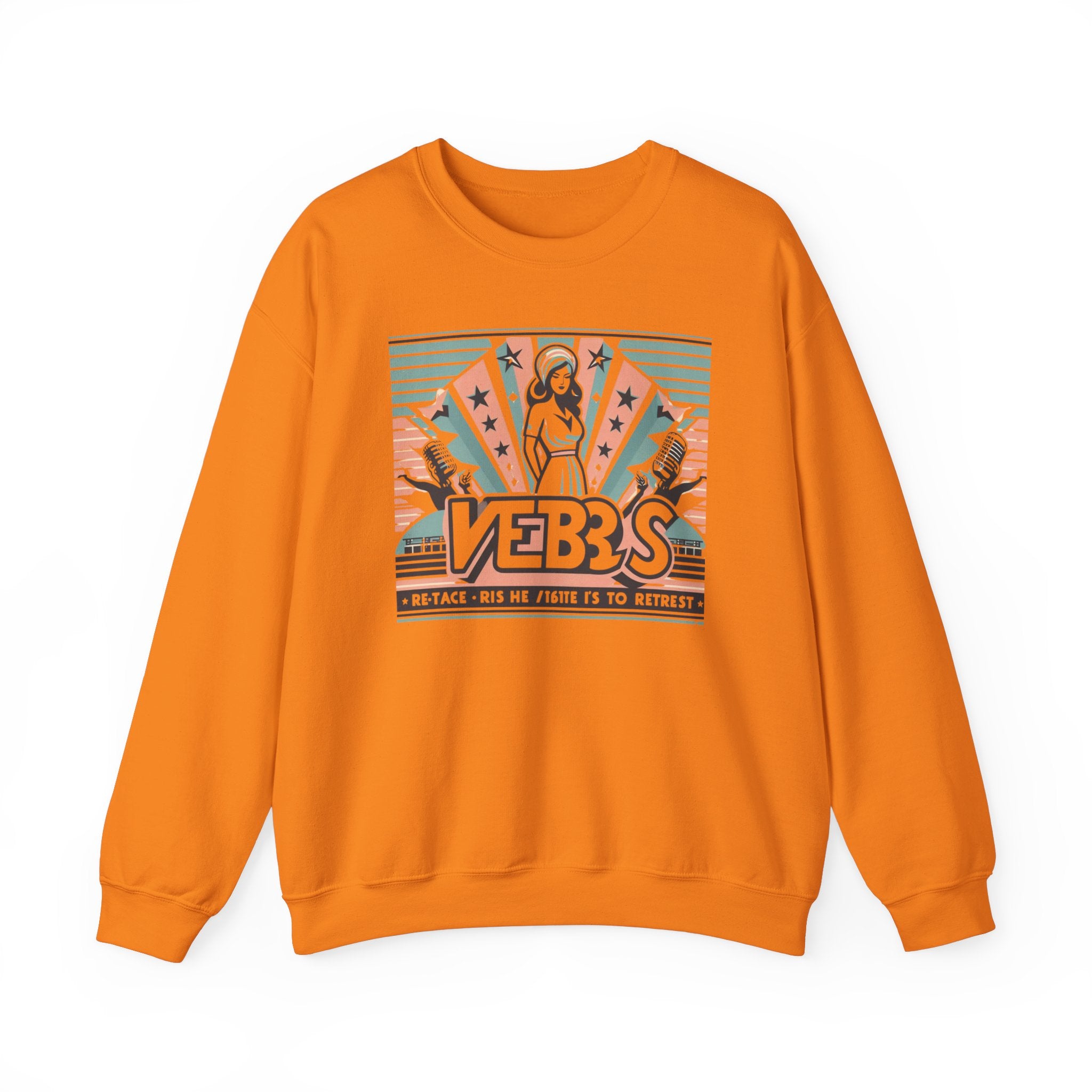 Retro Vibes Sweatshirt for International Women's Day