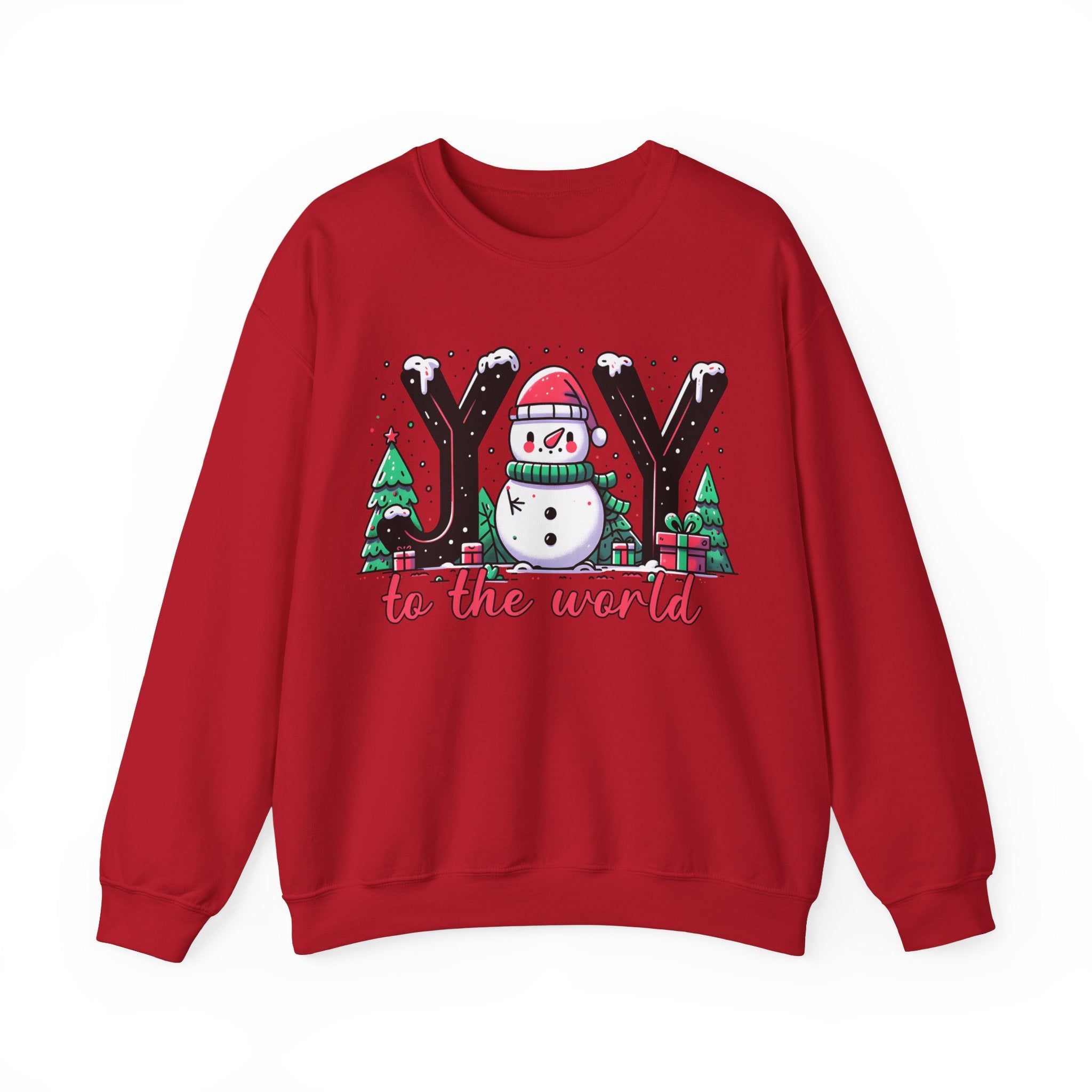 Spread Holiday Cheer with our 'Joy to the World' Christmas Sweatshirt