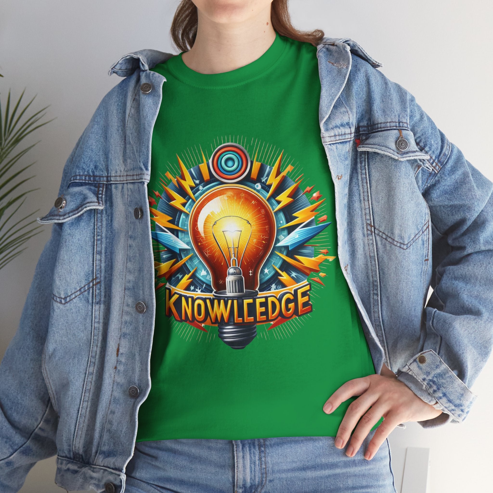 Empowerment Collection: 'Knowledge is Power' Inspirational T-Shirt