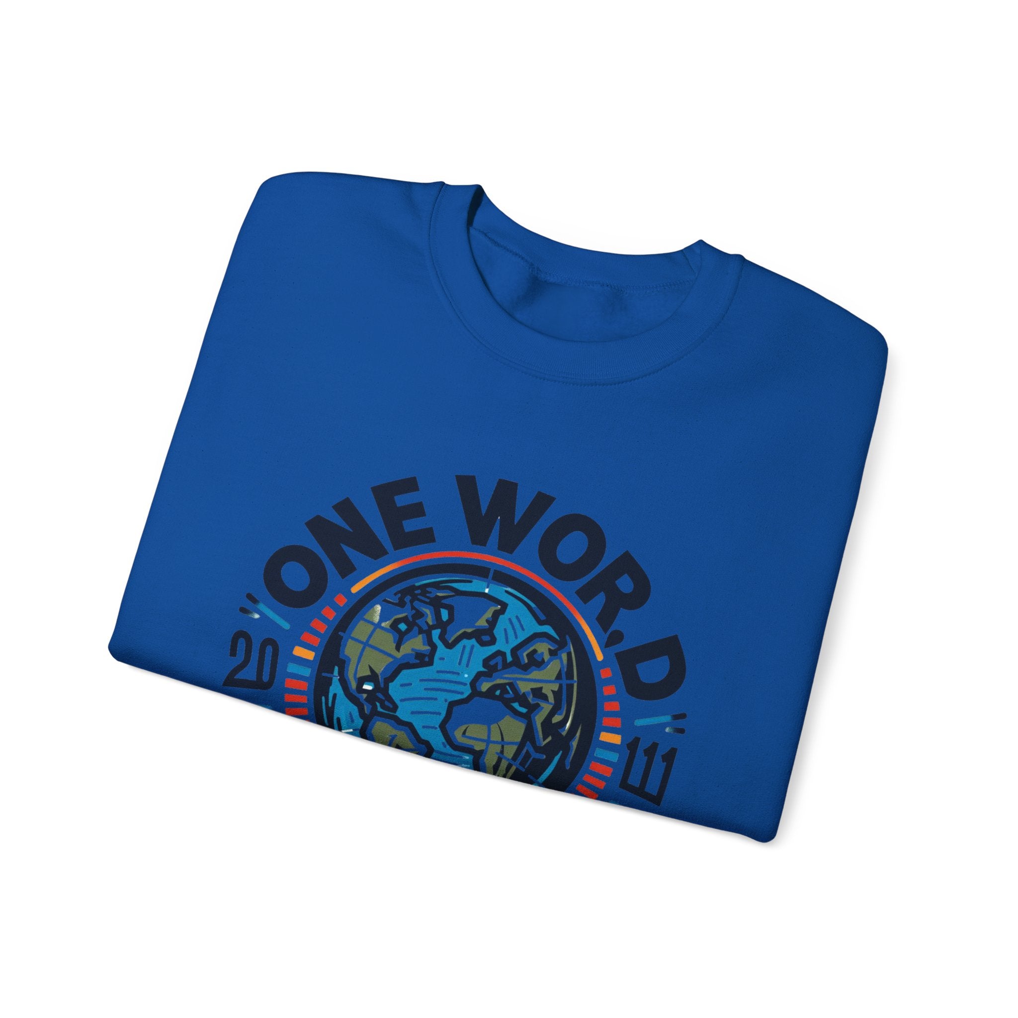 Global Unity Statement Sweatshirt: 'One World, One Future'