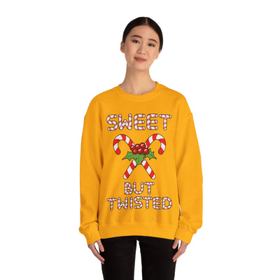 Sweet & Twisted Christmas Sweatshirt: Festive Fun for the Holidays!