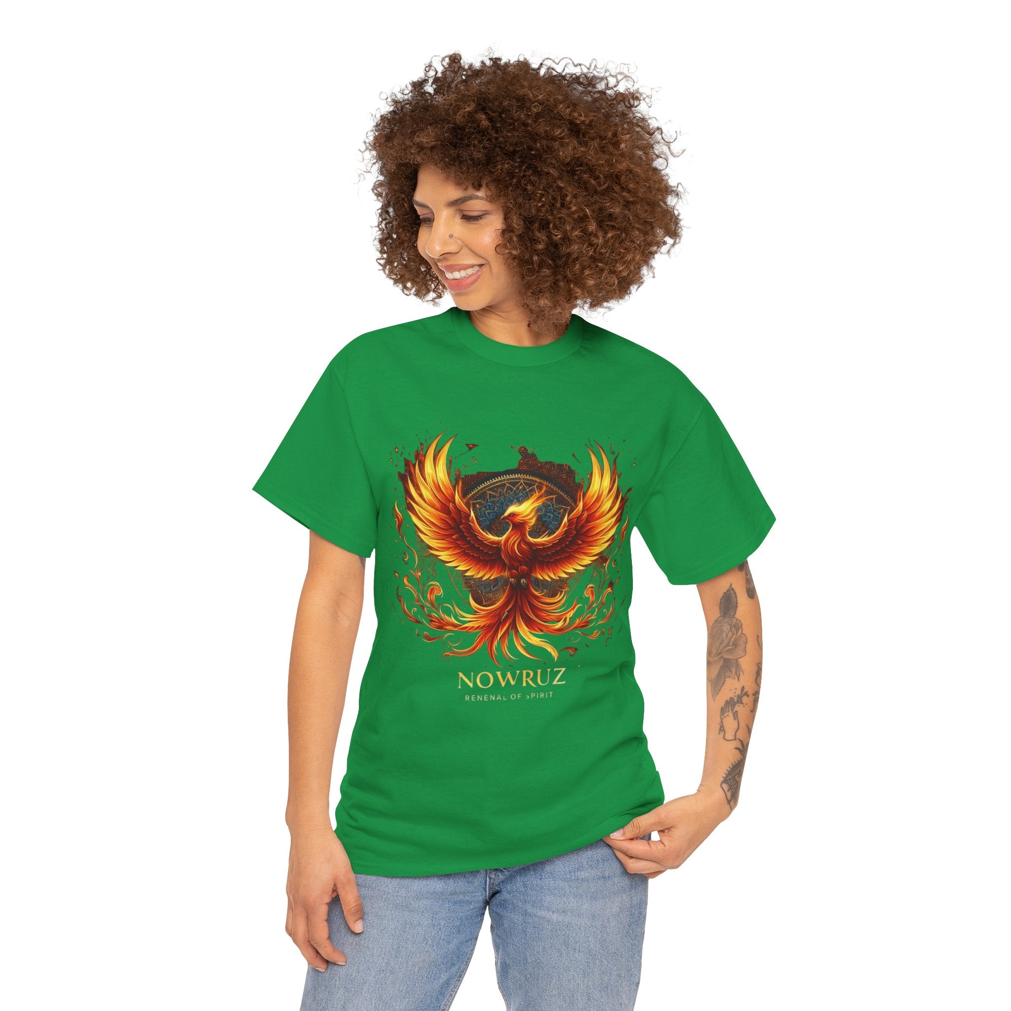 Nowruz Renewal of Spirit T-Shirt: Celebrate Persian New Year in Style"