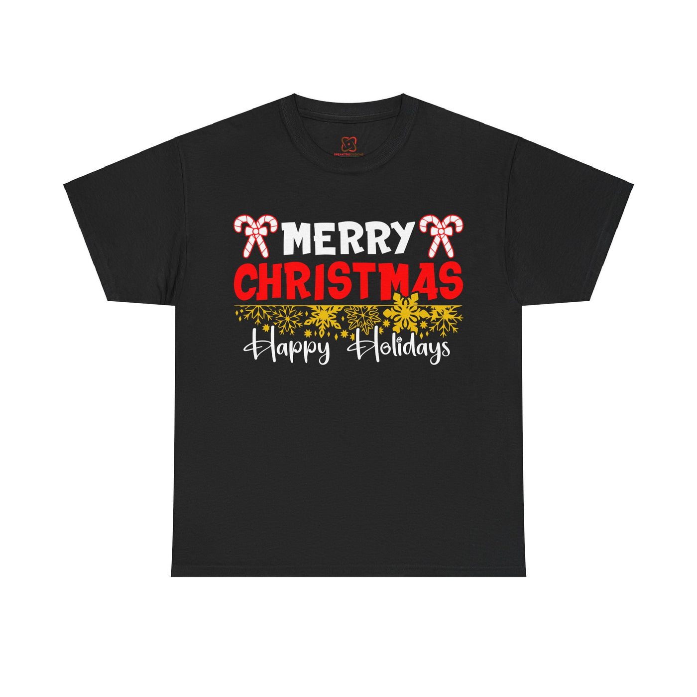 Festive Cheer Merry Christmas Happy Holiday T-Shirt