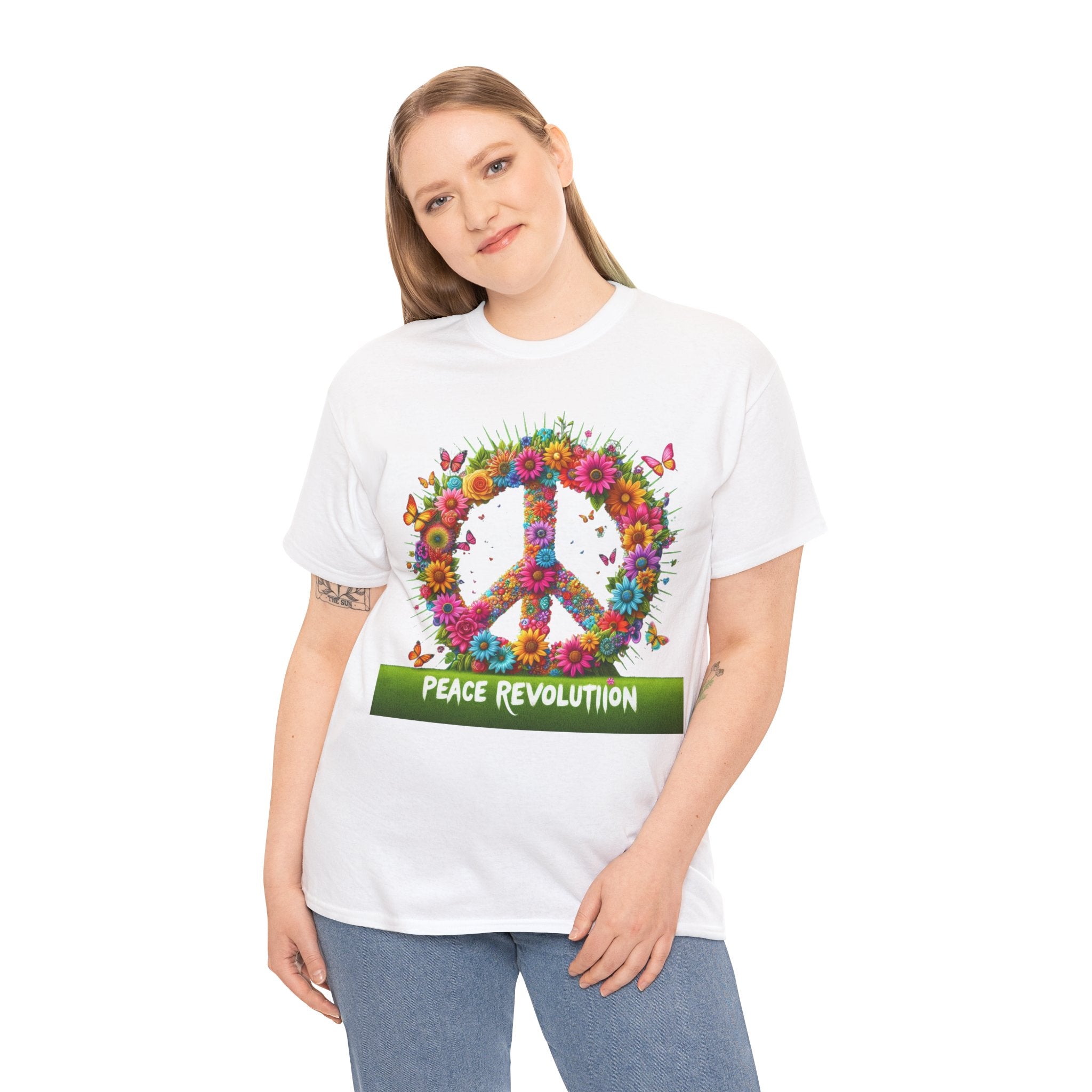 Zen Vibes Peace Revolution T-Shirt: Spread Serenity and Style