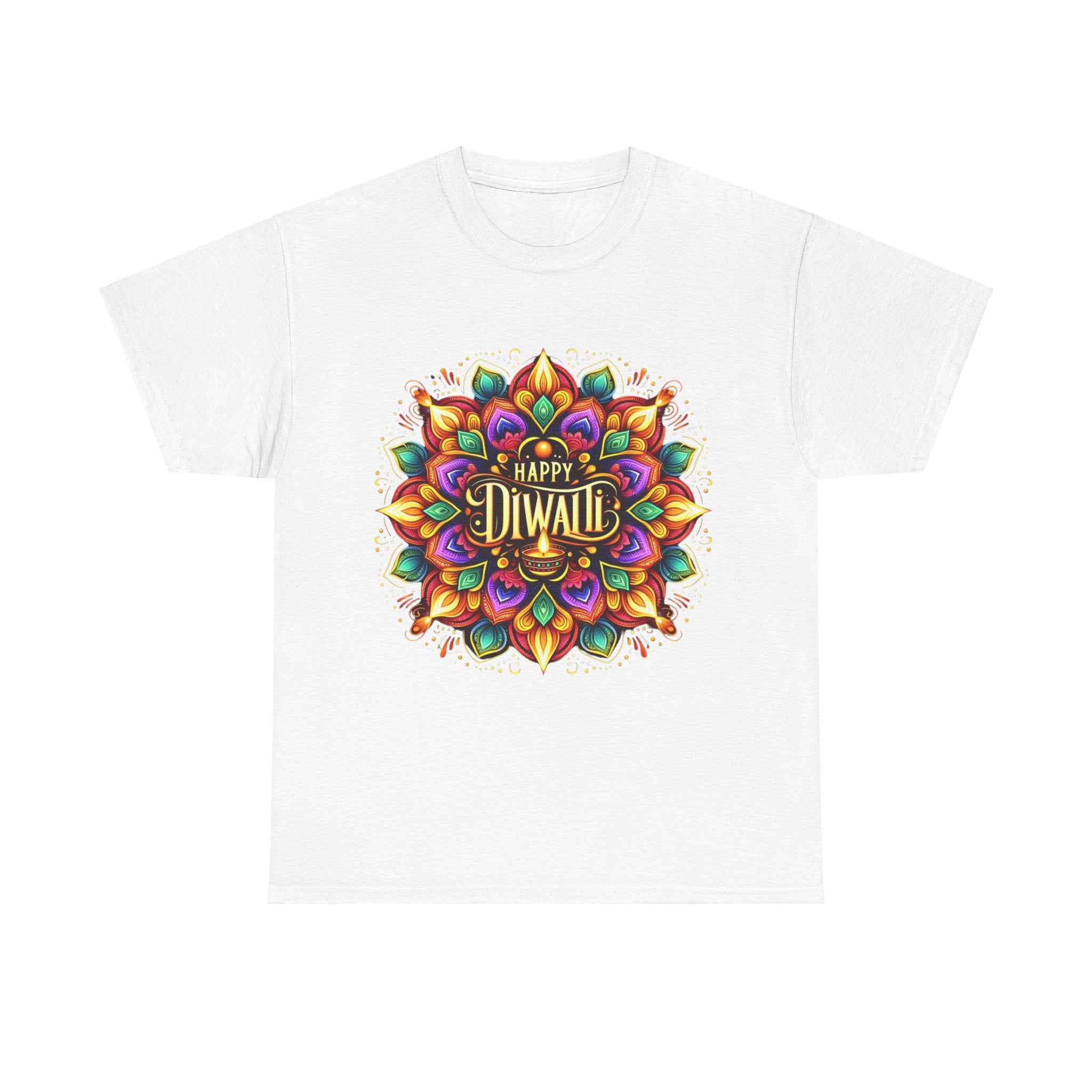 Celebrate Diwali in Style: 'Happy Diwali' T-Shirt for Festive Spirit