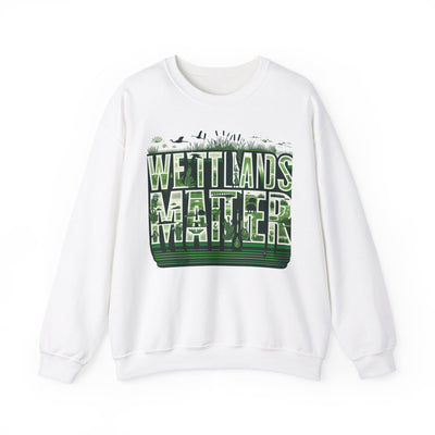 Nature's Call: Wetland Matters Sweatshirt - Eco-Friendly Apparel