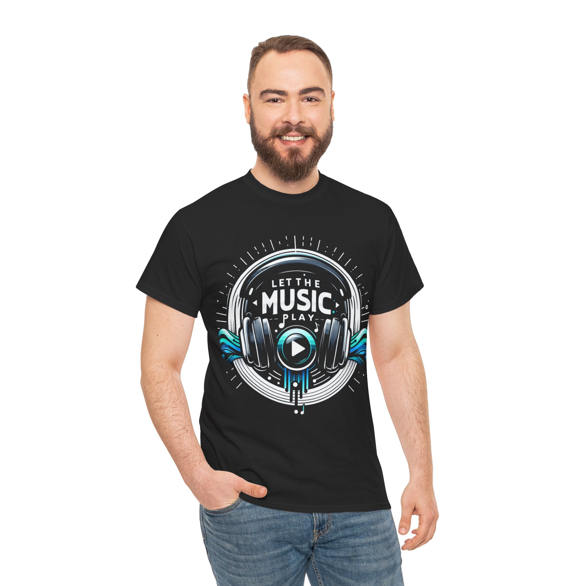 Melody in Motion: Let the Music Play T-Shirt - Unleash Your Rhythm