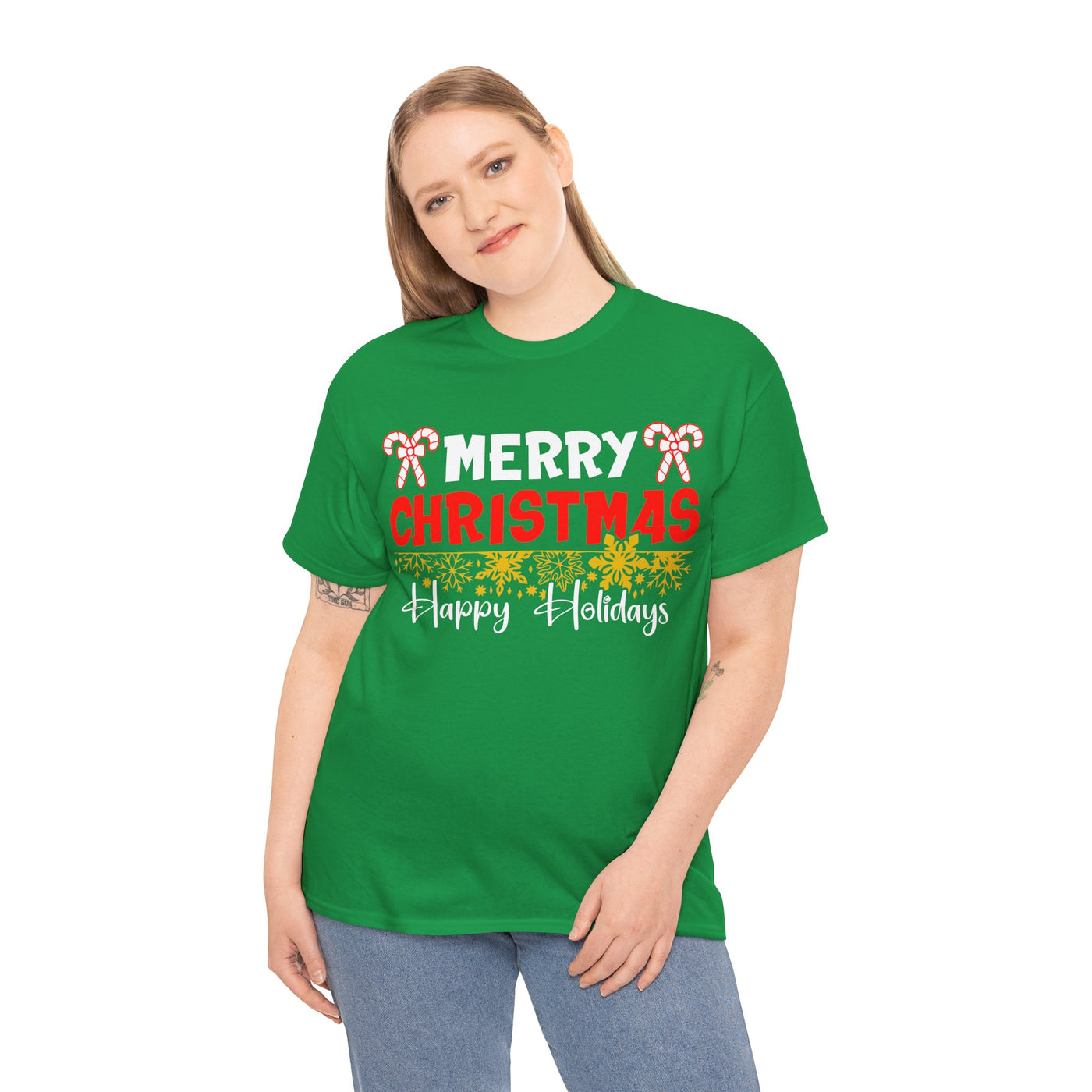 Festive Cheer Merry Christmas Happy Holiday T-Shirt