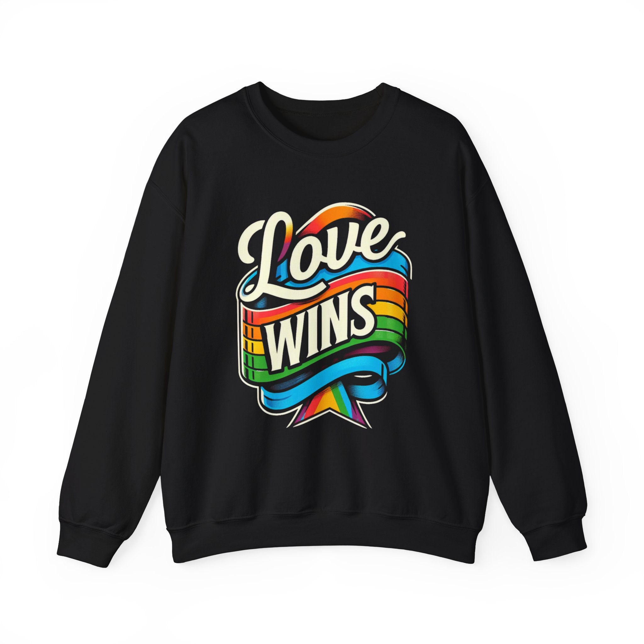 Love Wins Sweatshirt - Spread Love and Style with Our Trendy Statement Piece