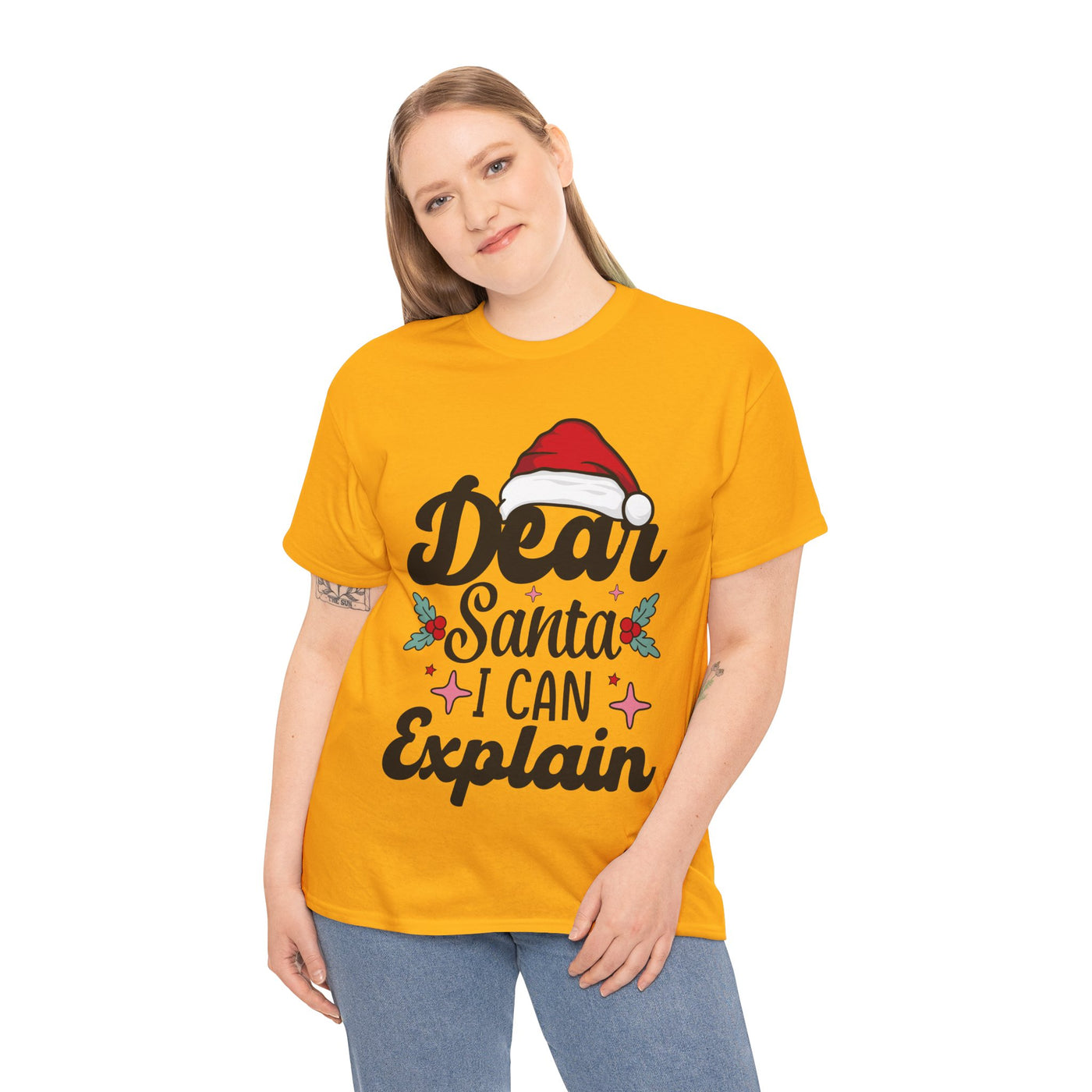 Hilarious 'Dear Santa, I Can Explain' Christmas Tee