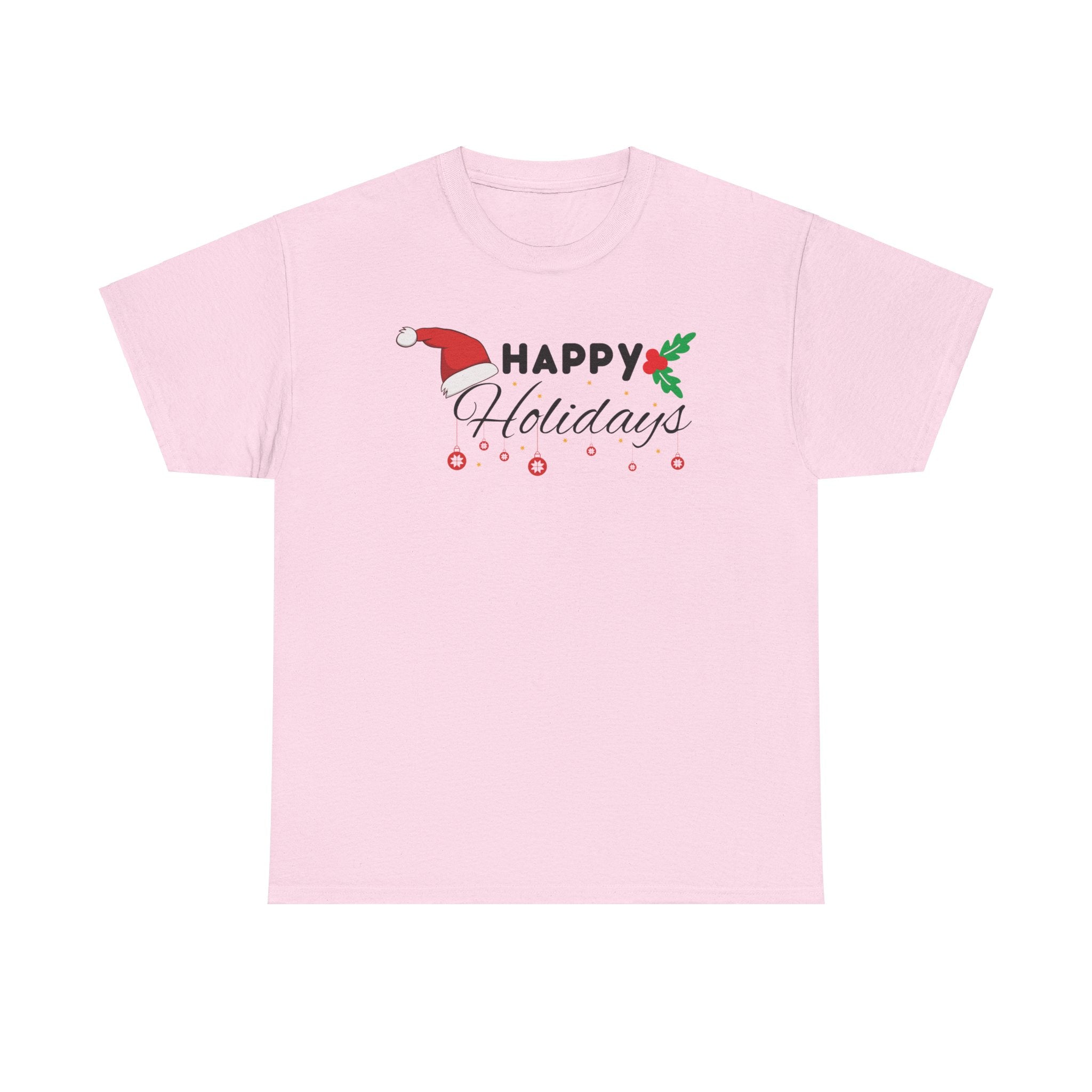 Festive Vibes: Happy Holidays T-Shirt