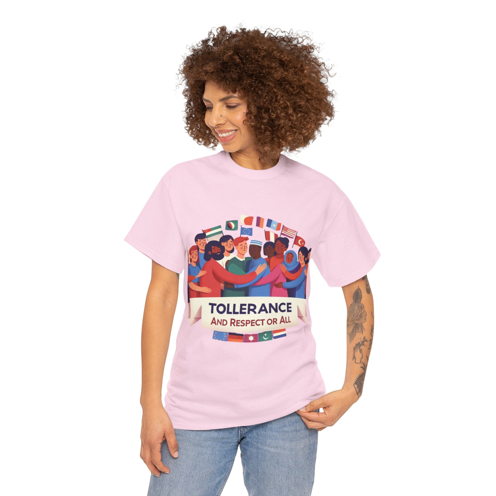 Empathy in Every Thread: Tolerance and Respect for All T-Shirt