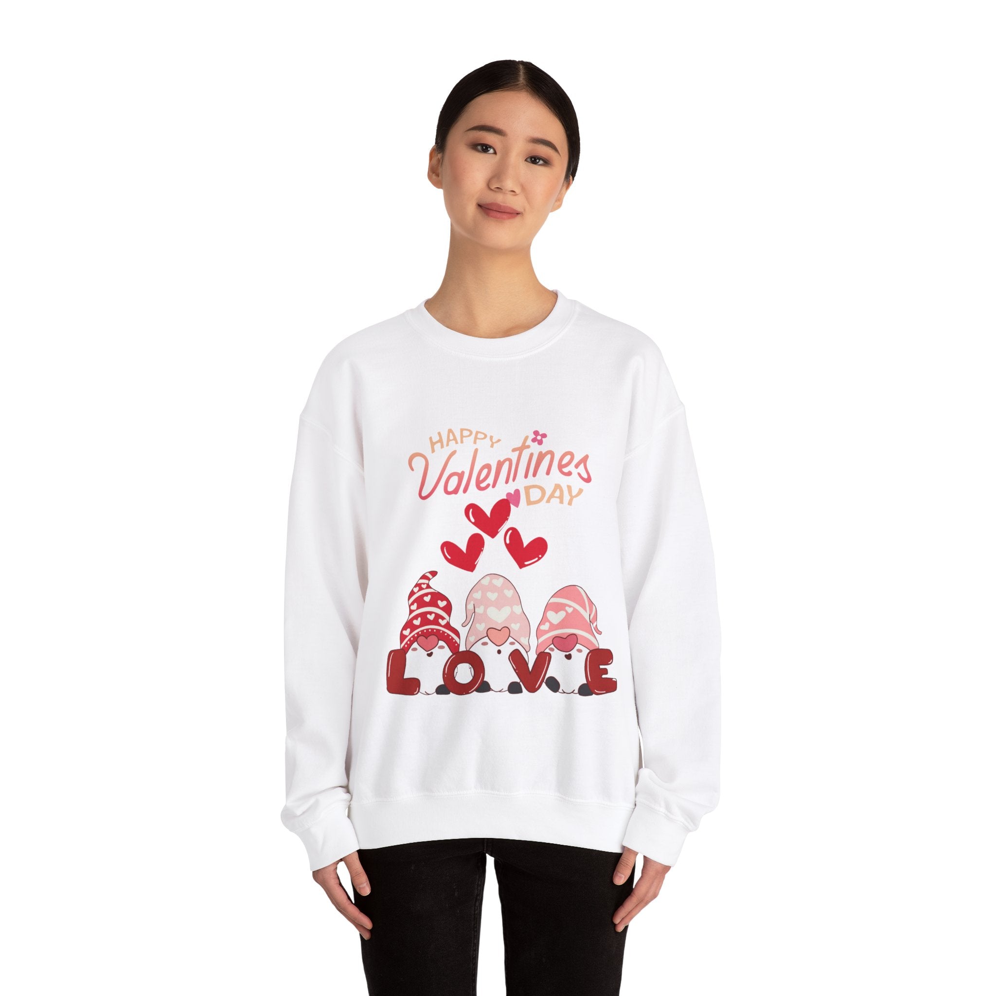 Happy Valentine's Day Sweatshirt - Cozy, Stylish, and Perfect for Romance