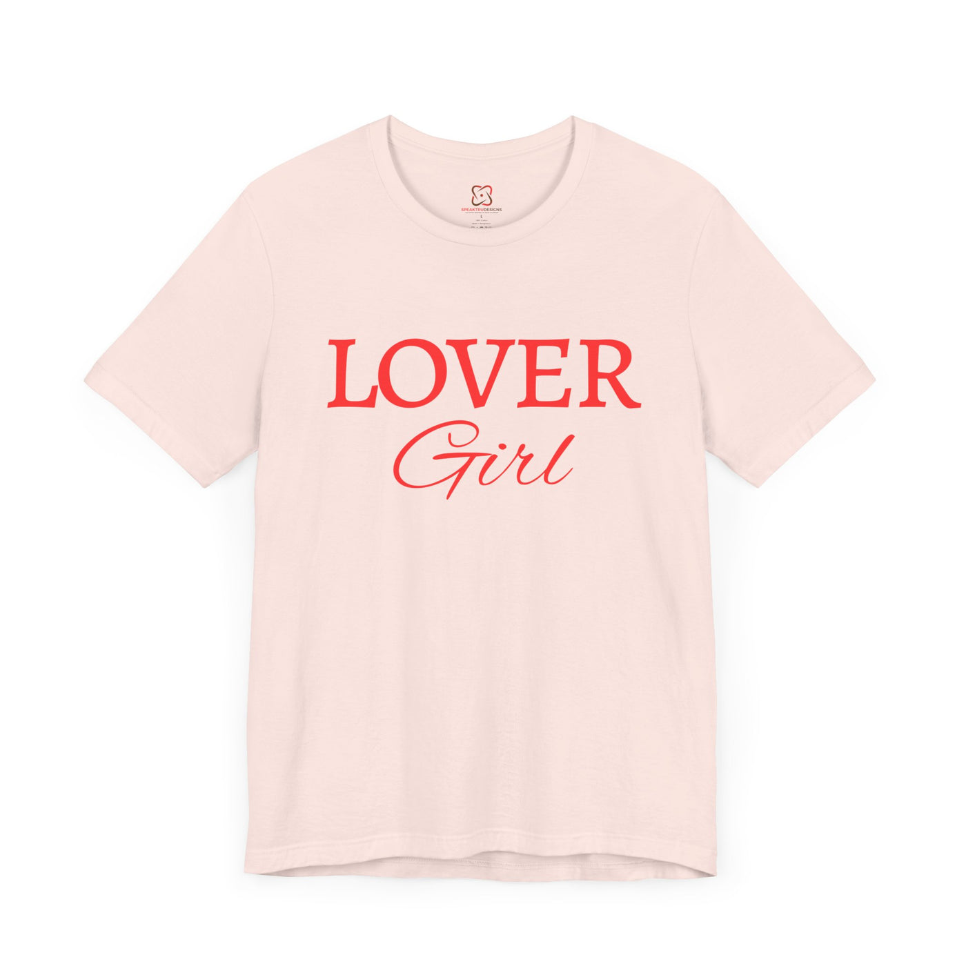 Lover Girl Valentine's Day T-Shirt - Cute & Playful Heart Design