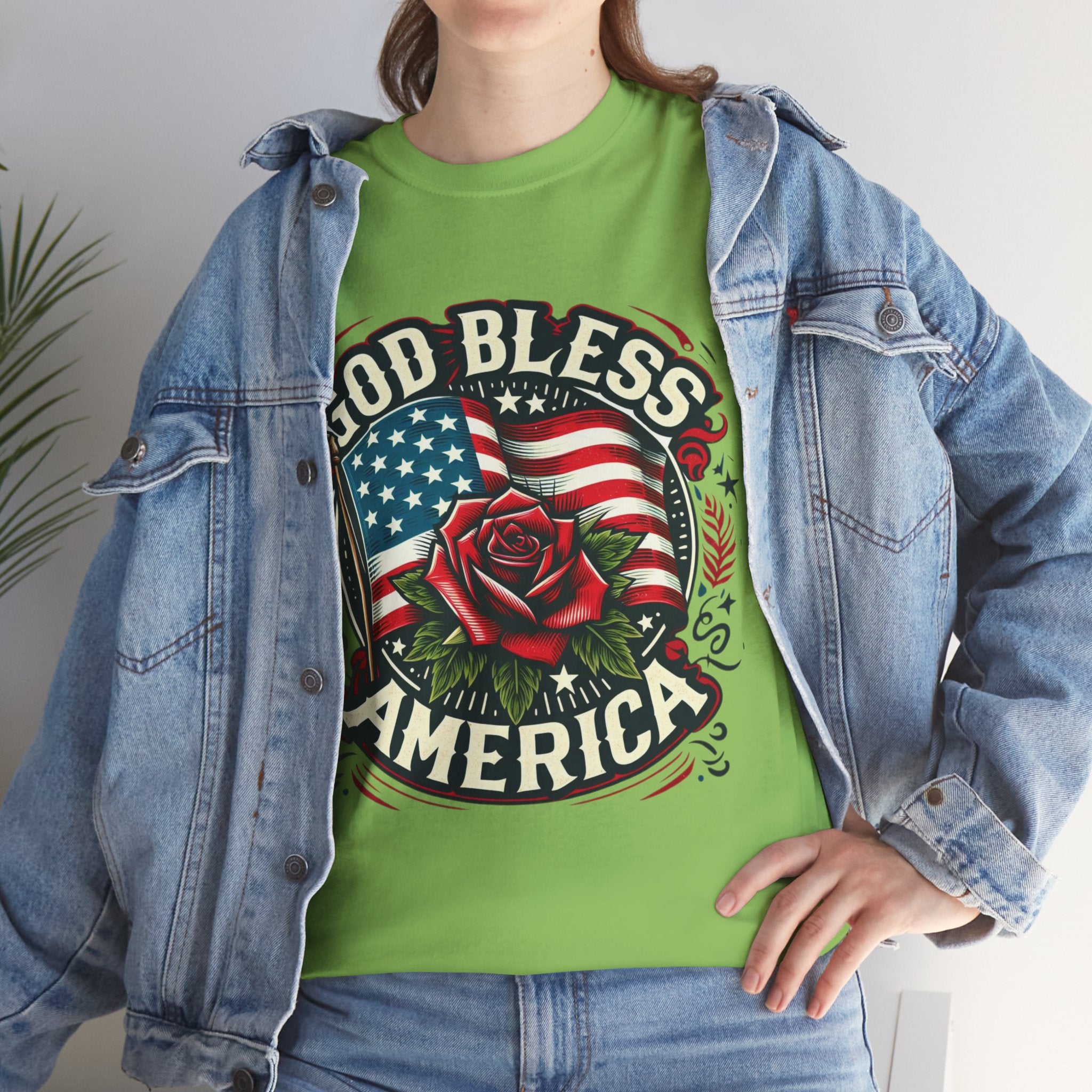 God Bless America T-Shirt: Patriotic Tee for Proud Americans