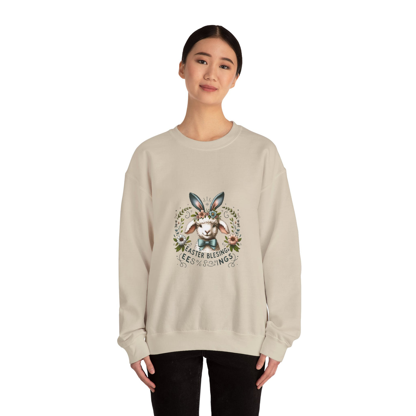 Easter Blessings Sweatshirt - Joyful Holiday Apparel for Men, Women, and Kids