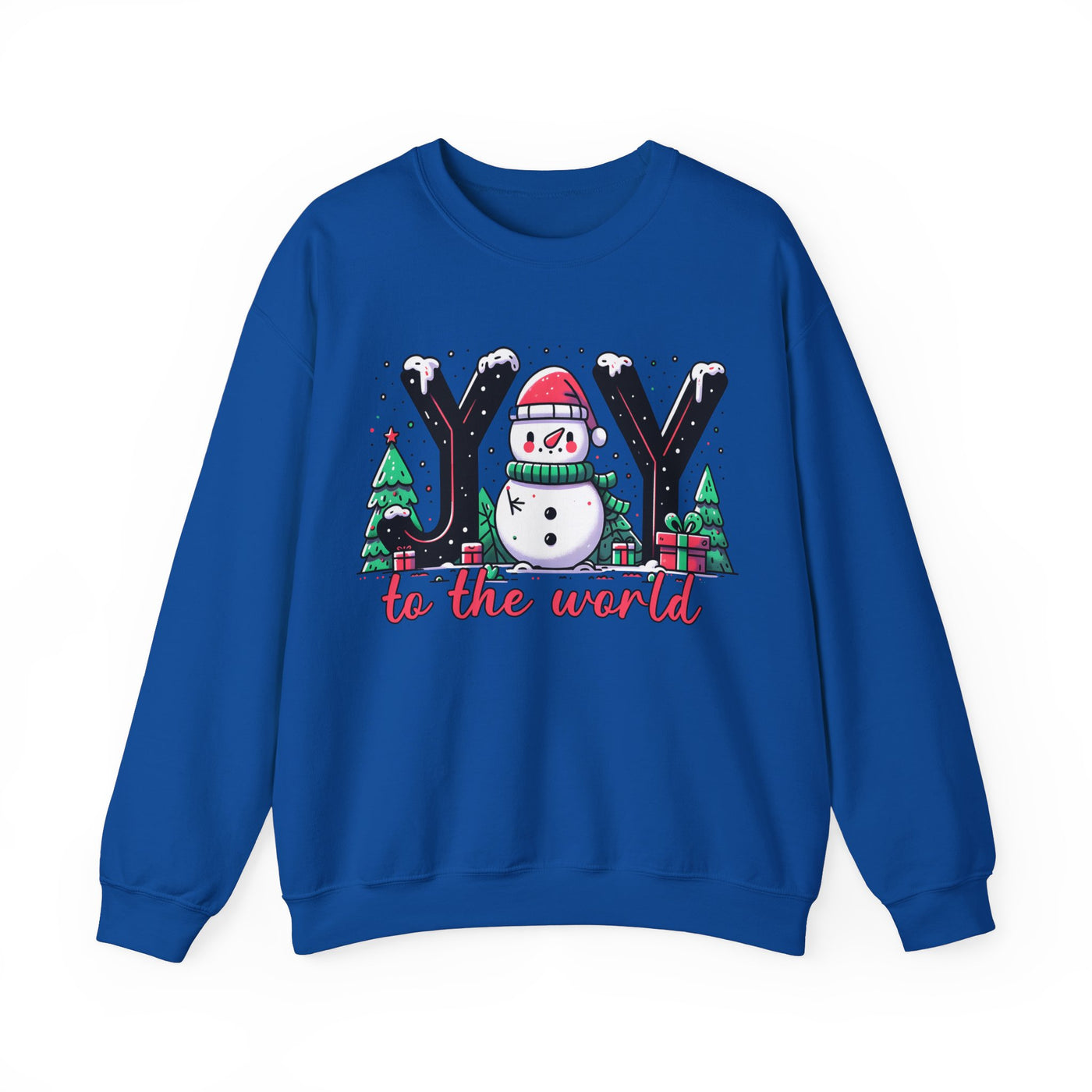 Joy to the World Christmas Sweatshirt: Spread Holiday Cheer