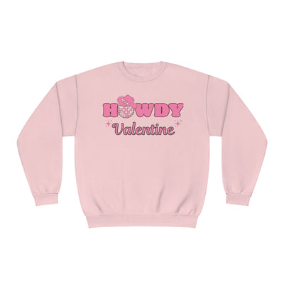 Howdy Valentine Sweatshirt - Cute Western-Themed Valentine's Day Sweatshirt