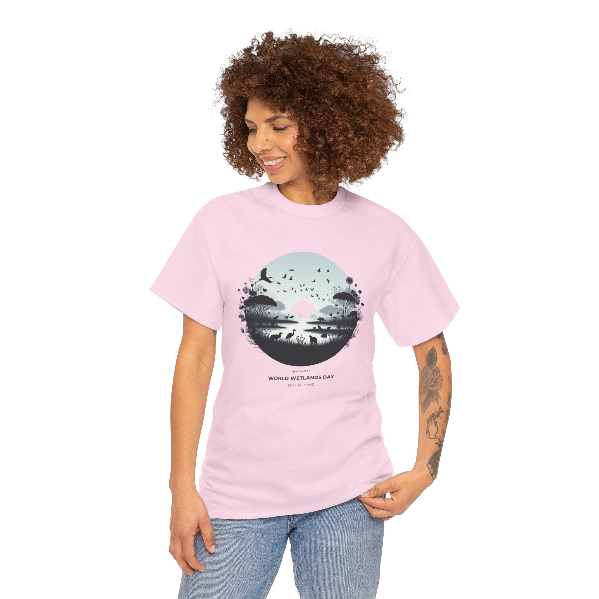 World Wetlands Day Commemorative T-Shirt: Celebrate Nature's Sanctuaries in Style