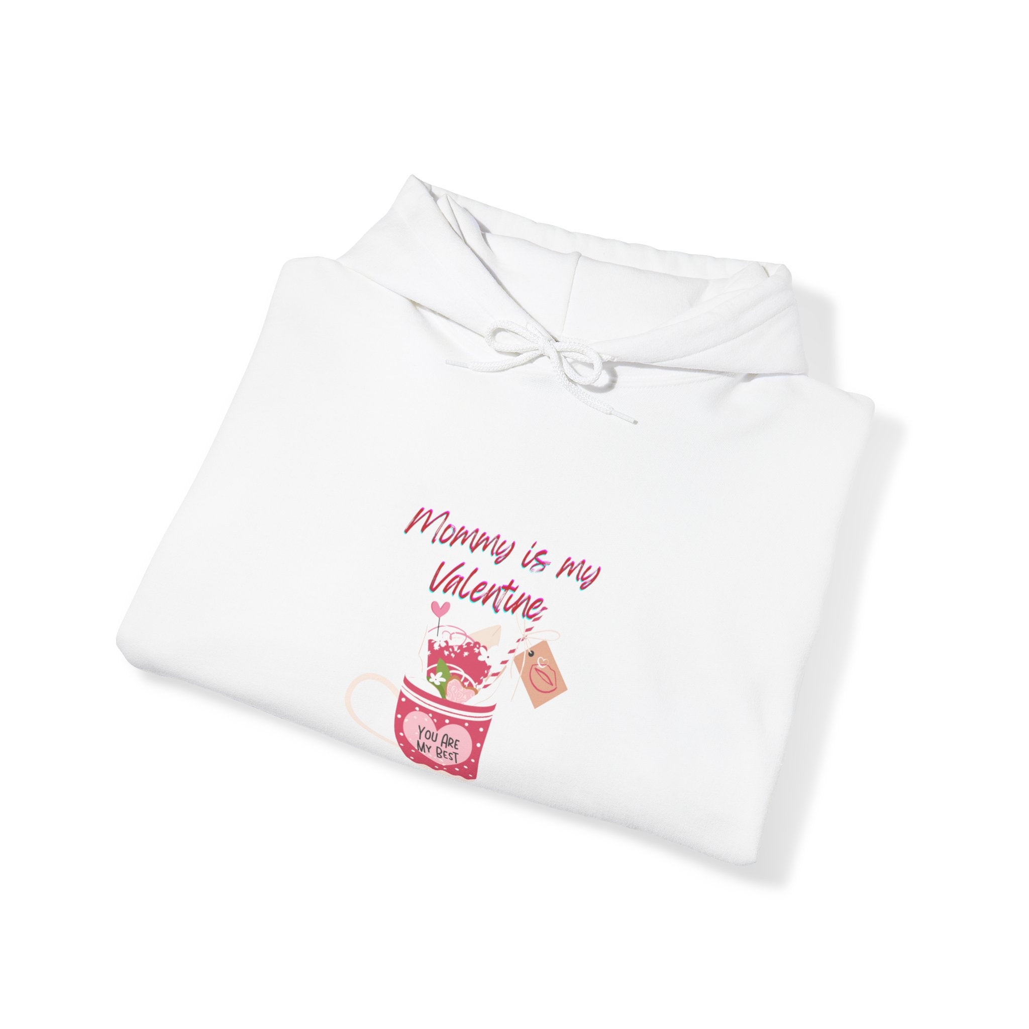 Mummy is My Valentine' Hoodie - Cute Kids Valentine's Day Gift - Cozy and Stylish Apparel