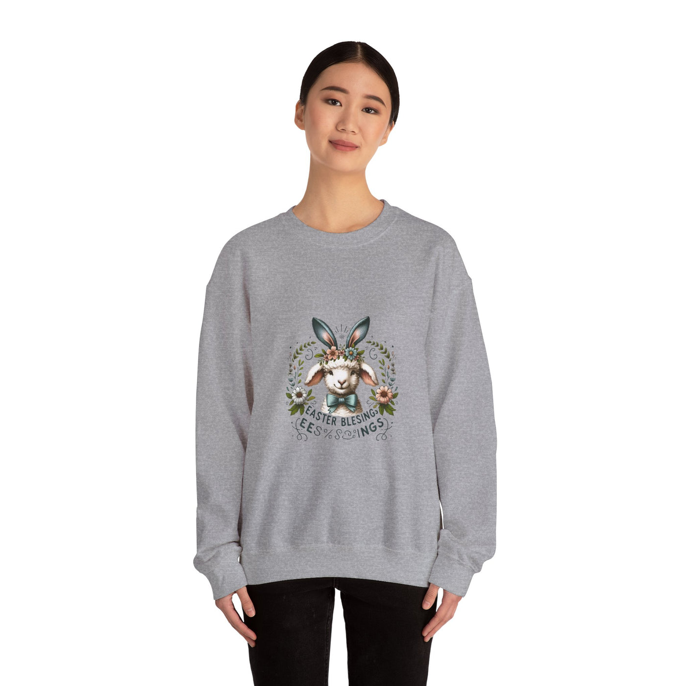 Easter Blessings Sweatshirt - Joyful Holiday Apparel for Men, Women, and Kids