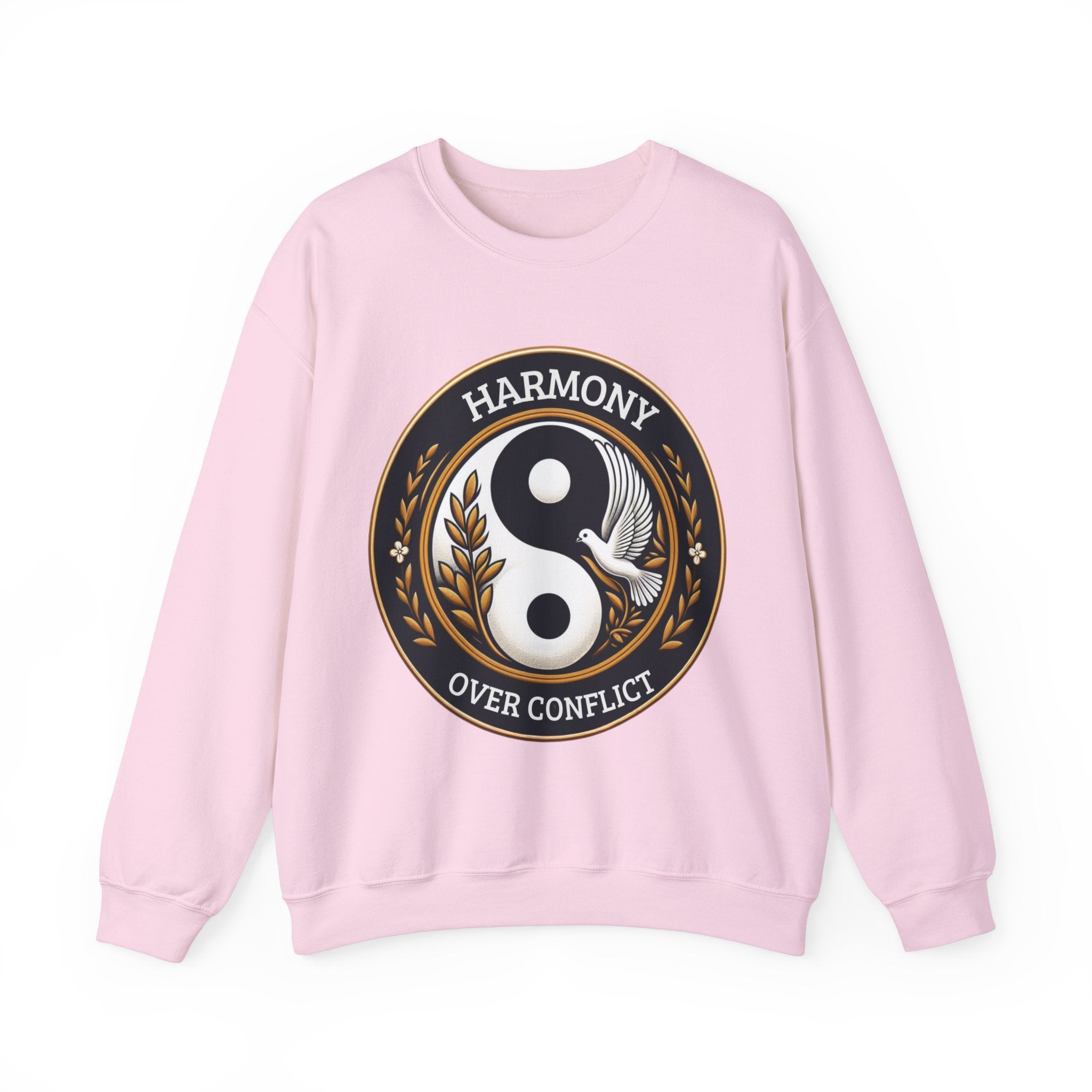 Harmony Over Conflict Sweatshirt: Embrace Peaceful Vibes in Style