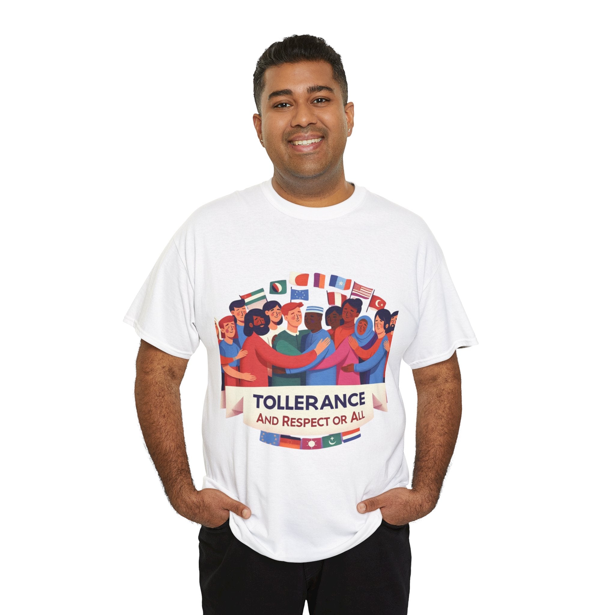 Empathy in Every Thread: Tolerance and Respect for All T-Shirt