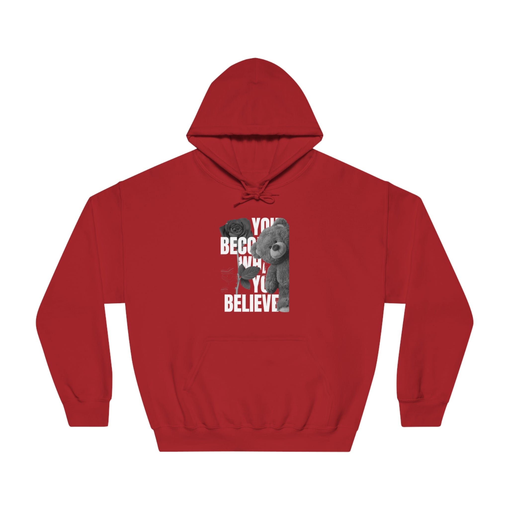 You Become What You Believe' Hoodie - Inspiring Confidence and Style, Empowerment Fashion, Believe In Yourself