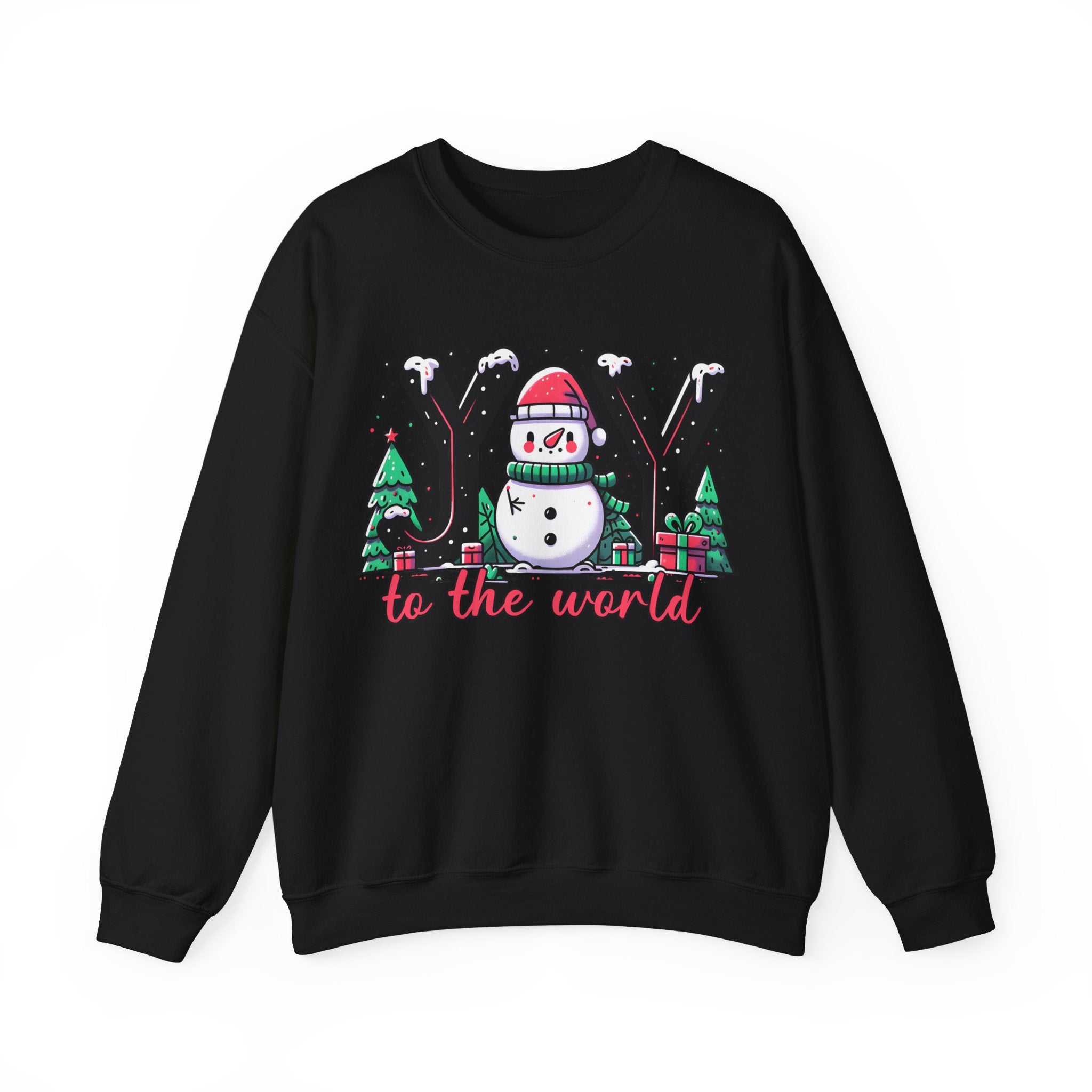 Spread Holiday Cheer with our 'Joy to the World' Christmas Sweatshirt