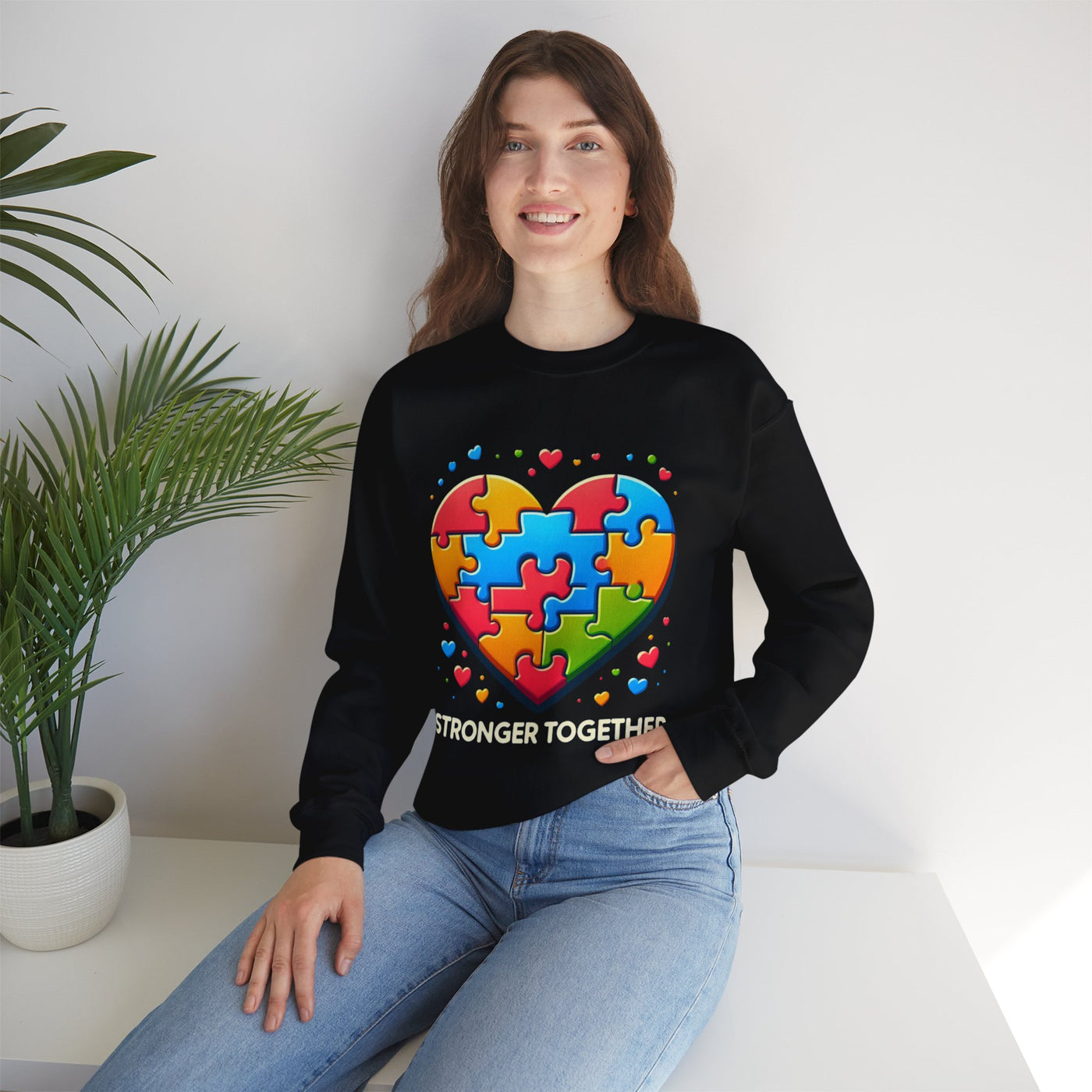 Stronger Together Sweatshirt: Unity, Community, Comfort