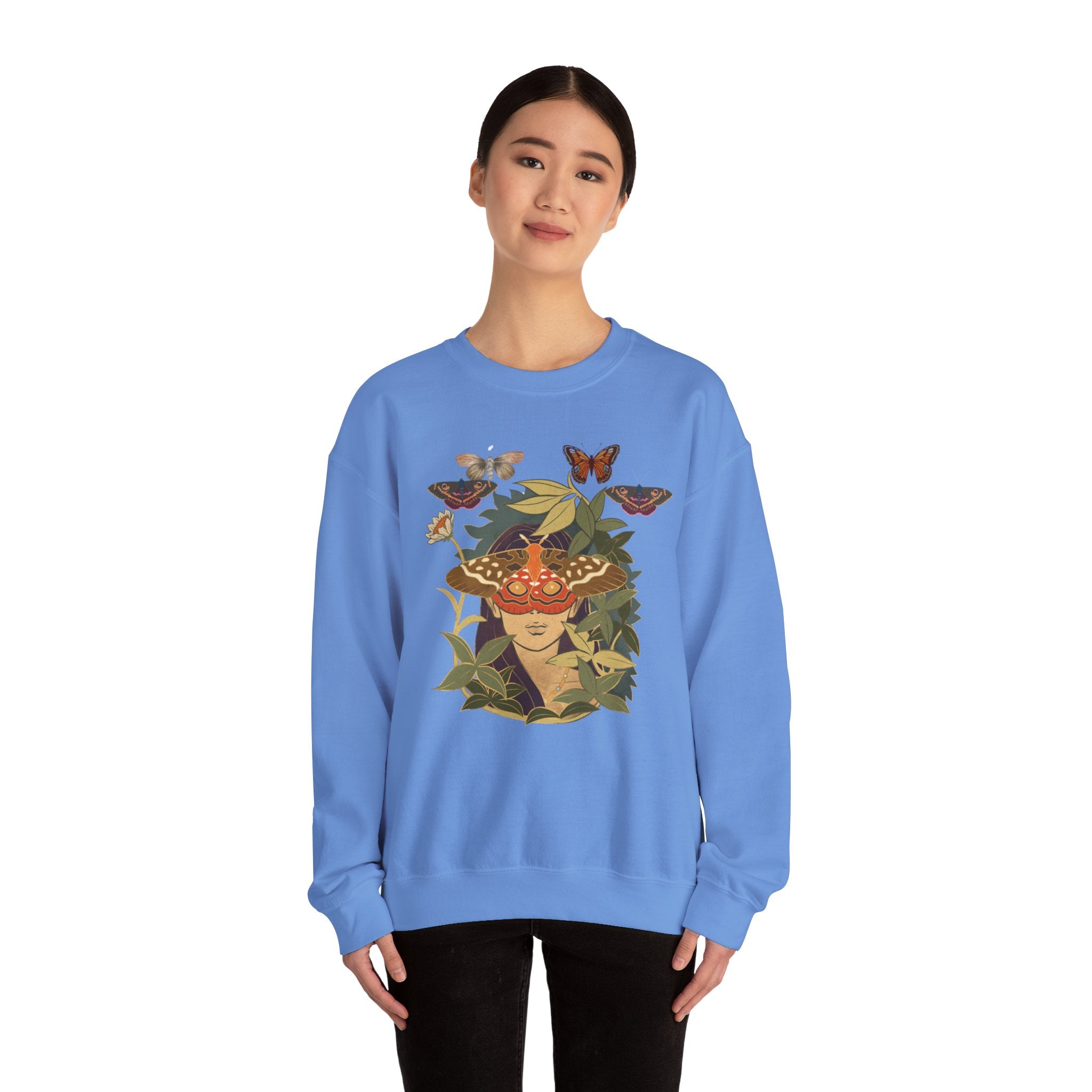 Elegant Vintage Moths Sweatshirt: Timeless Style & Comfort