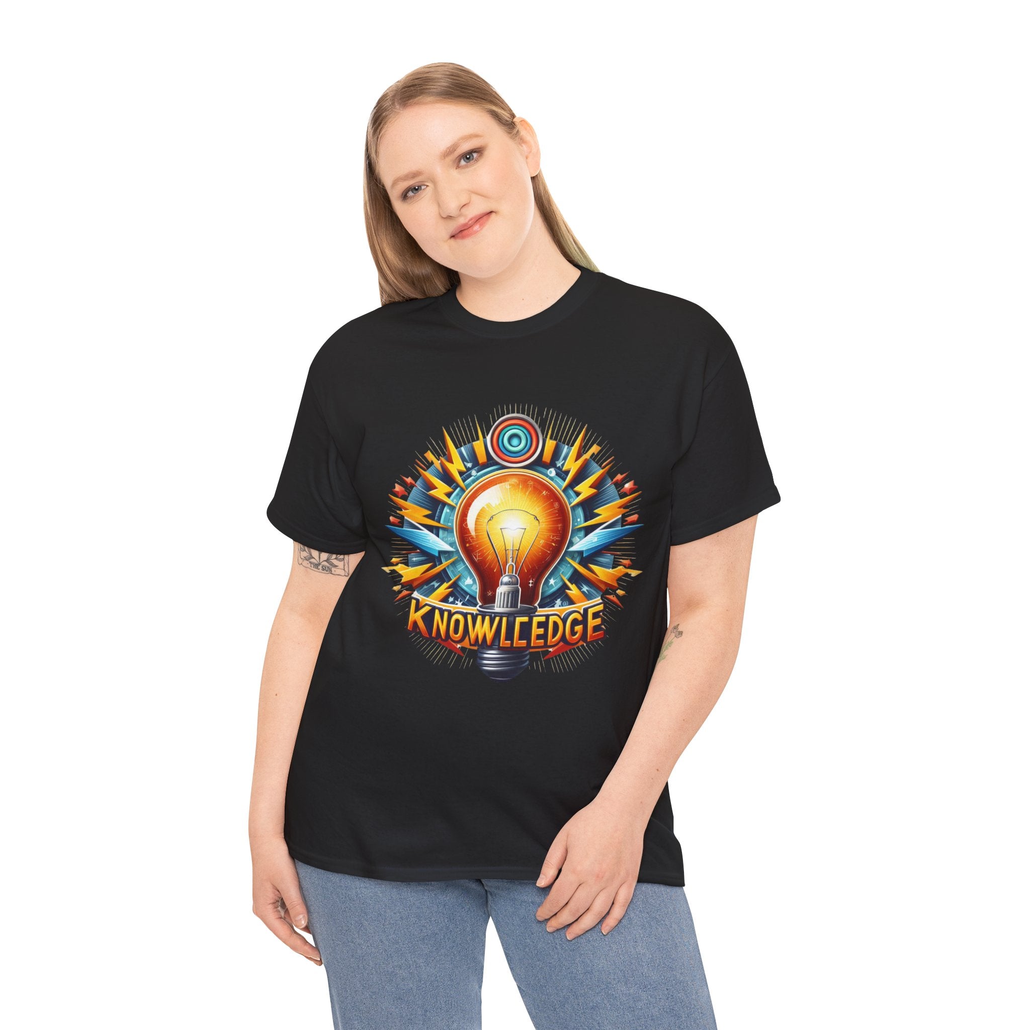 Empowerment Collection: 'Knowledge is Power' Inspirational T-Shirt