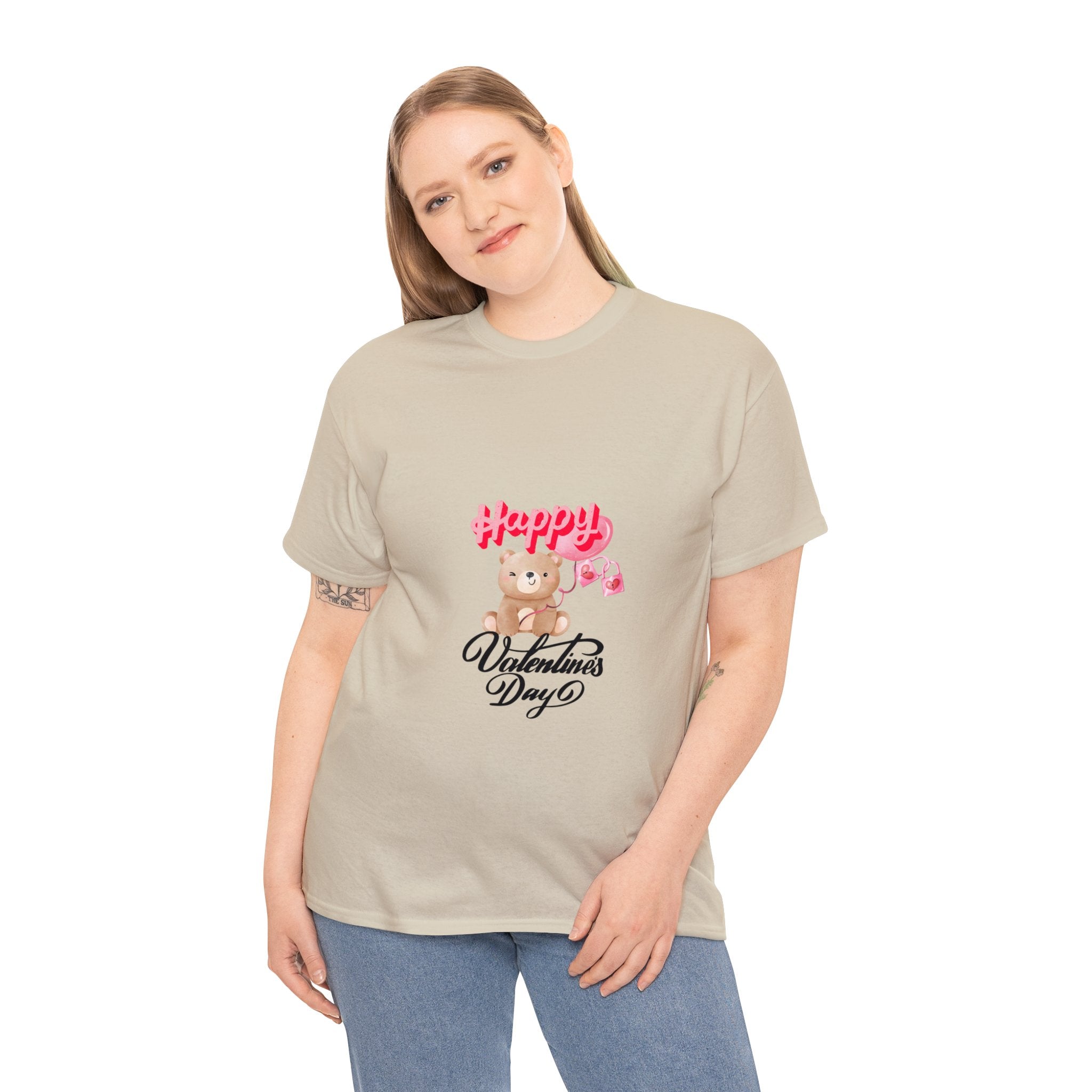 Happy Valentine's Day T-Shirt for Couples | Romantic Tee for Him and Her, Heartfelt Love