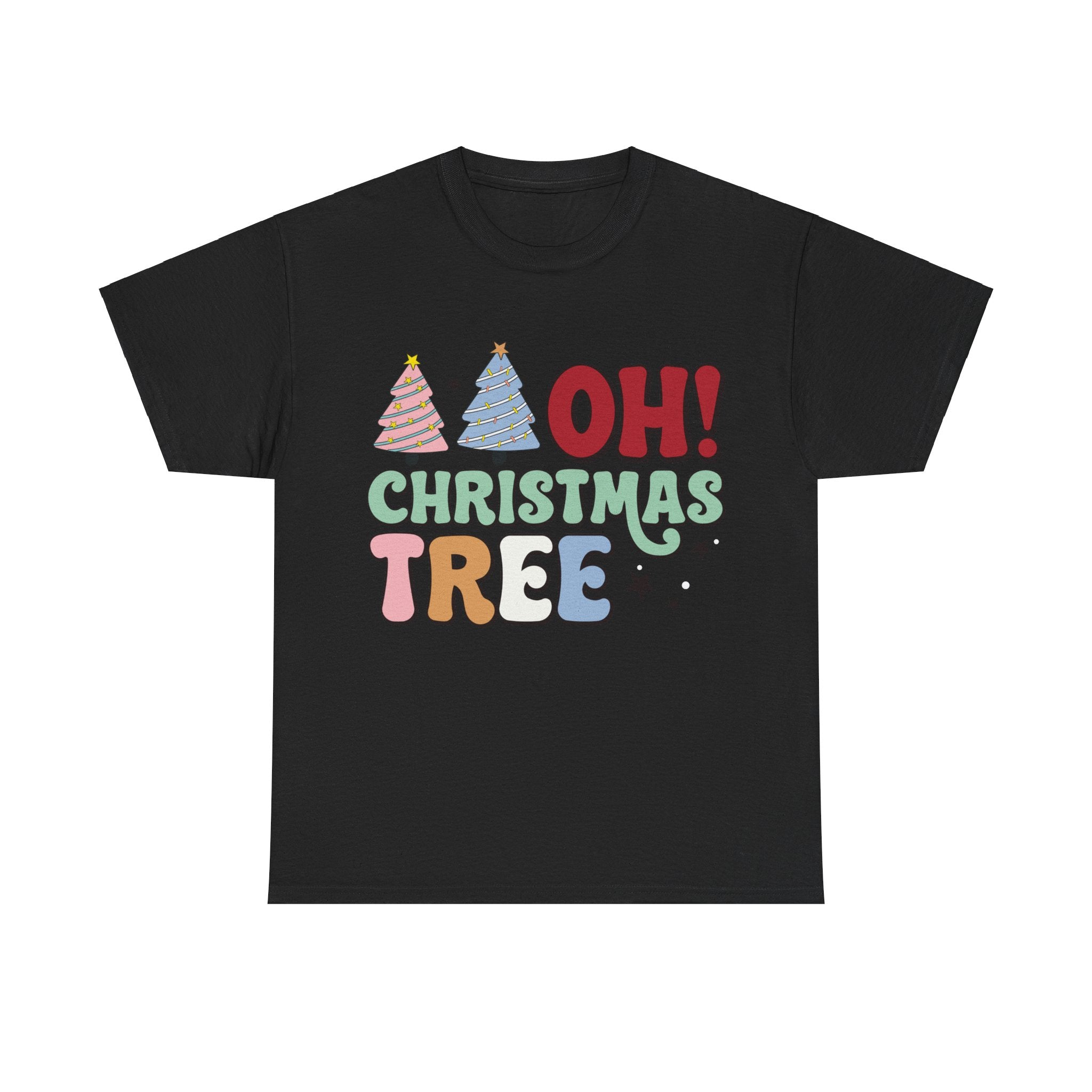 Festive 'Oh Christmas Tree' T-Shirt: Spread Holiday Cheer in Style