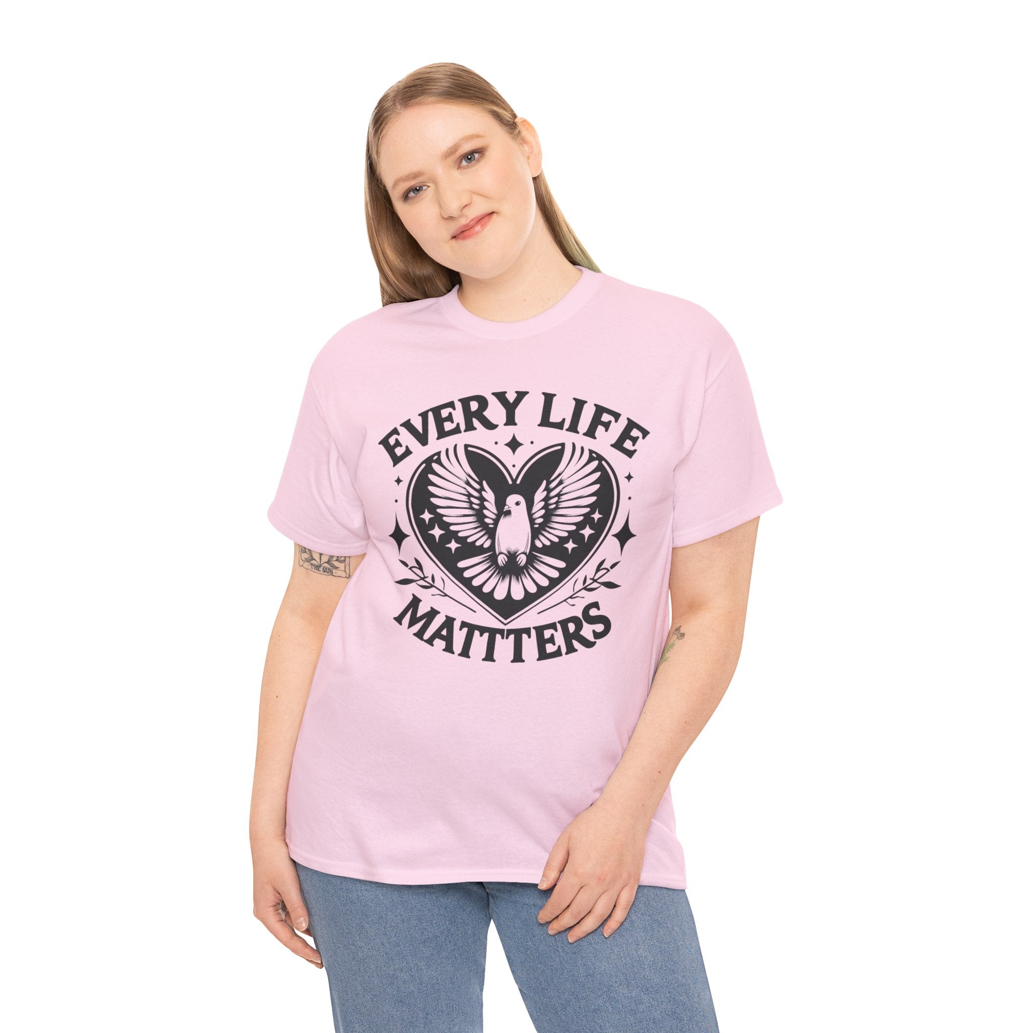 Every Life Matters' T-Shirt for Advocacy and Unity, Empowerment in Action