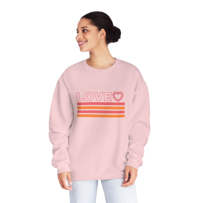 Valentine's Day Love Sweatshirt - Cozy & Cute for Couples, Galentine's, or Self-Love