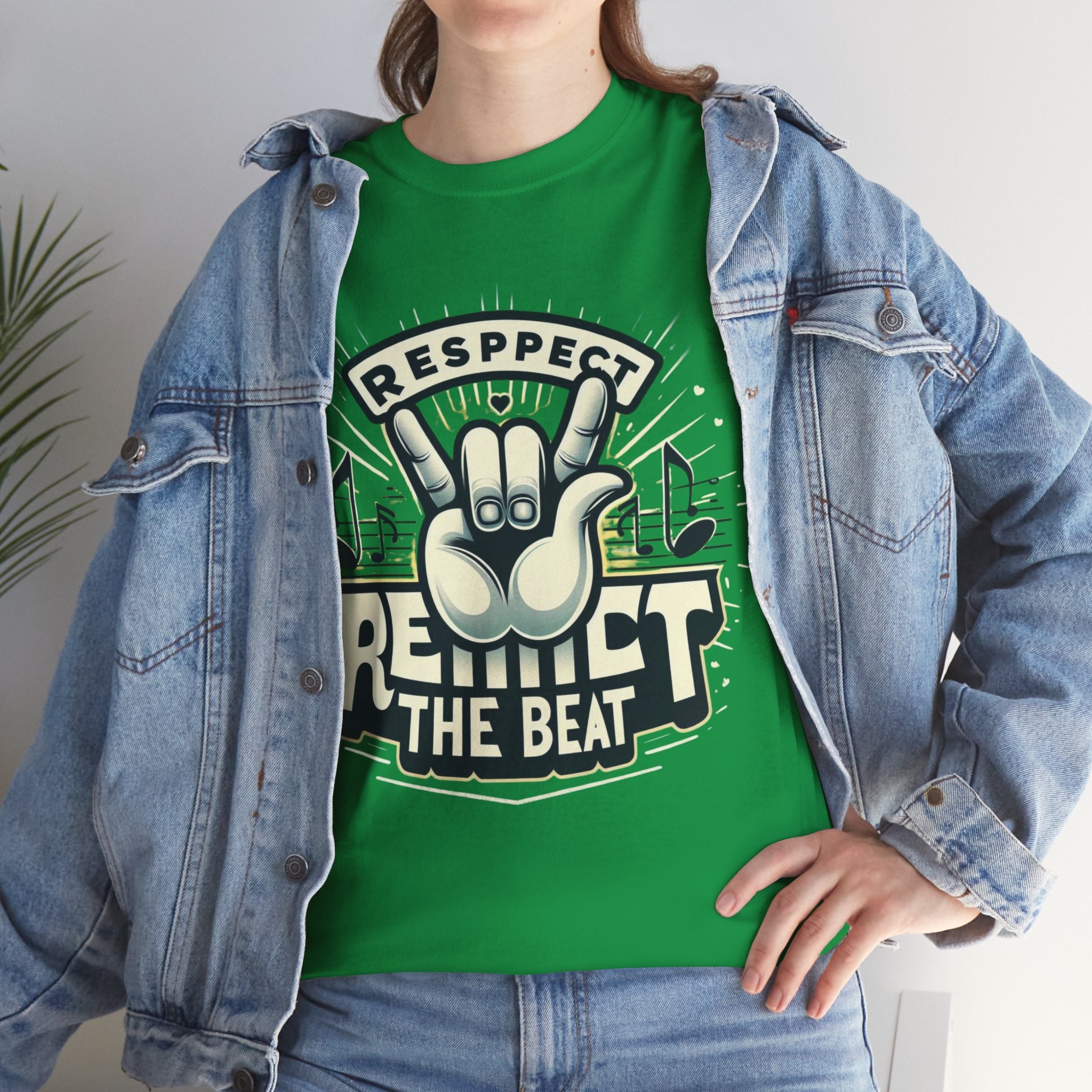 Respect the Beat T-Shirt: Embrace Your Rhythm in Style