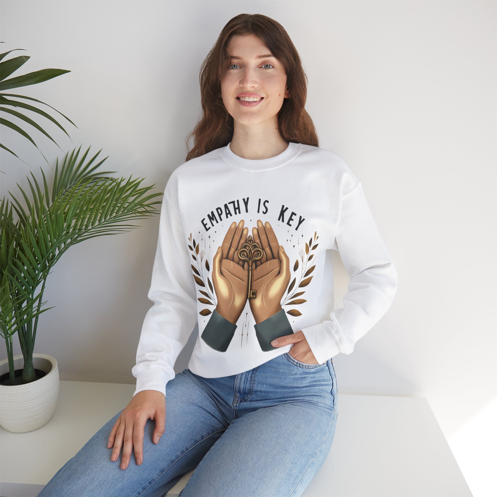 Empathy is the Key Sweatshirt: Spread Kindness with Style"