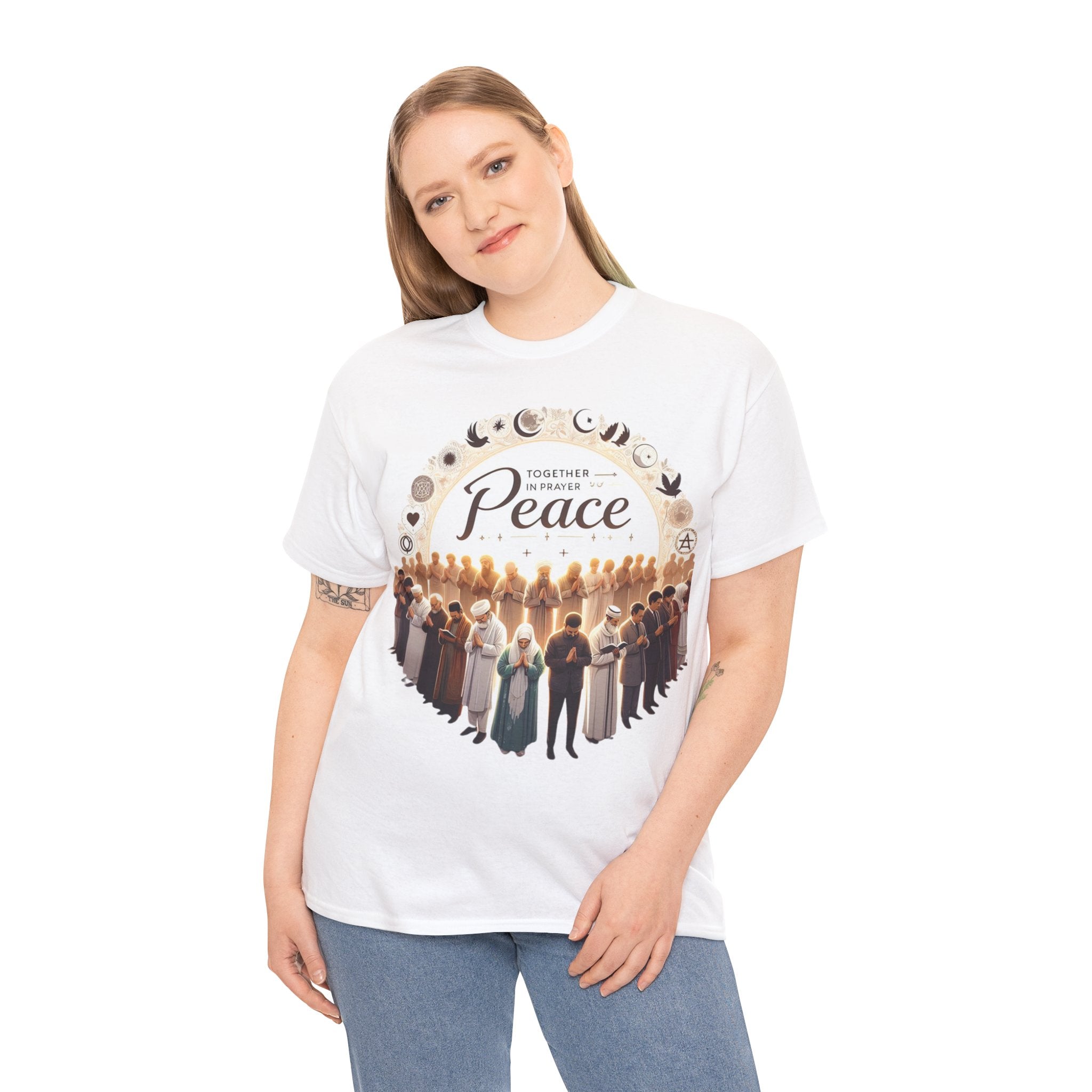 Empowerment Collection: 'Together for Peace' Unisex T-Shirt – Spread Unity and Harmony"