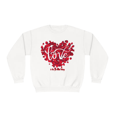 Love is the Greatest Thing Valentine's Day Sweatshirt - Cozy & Romantic Crewneck