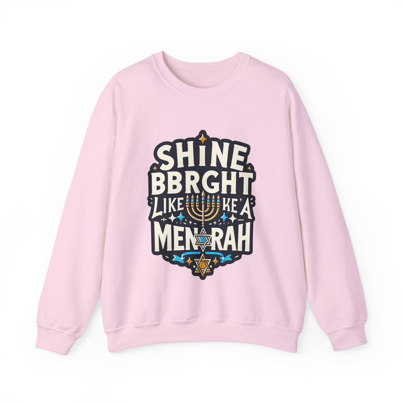 Hanukkah Shine Bright Sweatshirt: Festive and Cozy