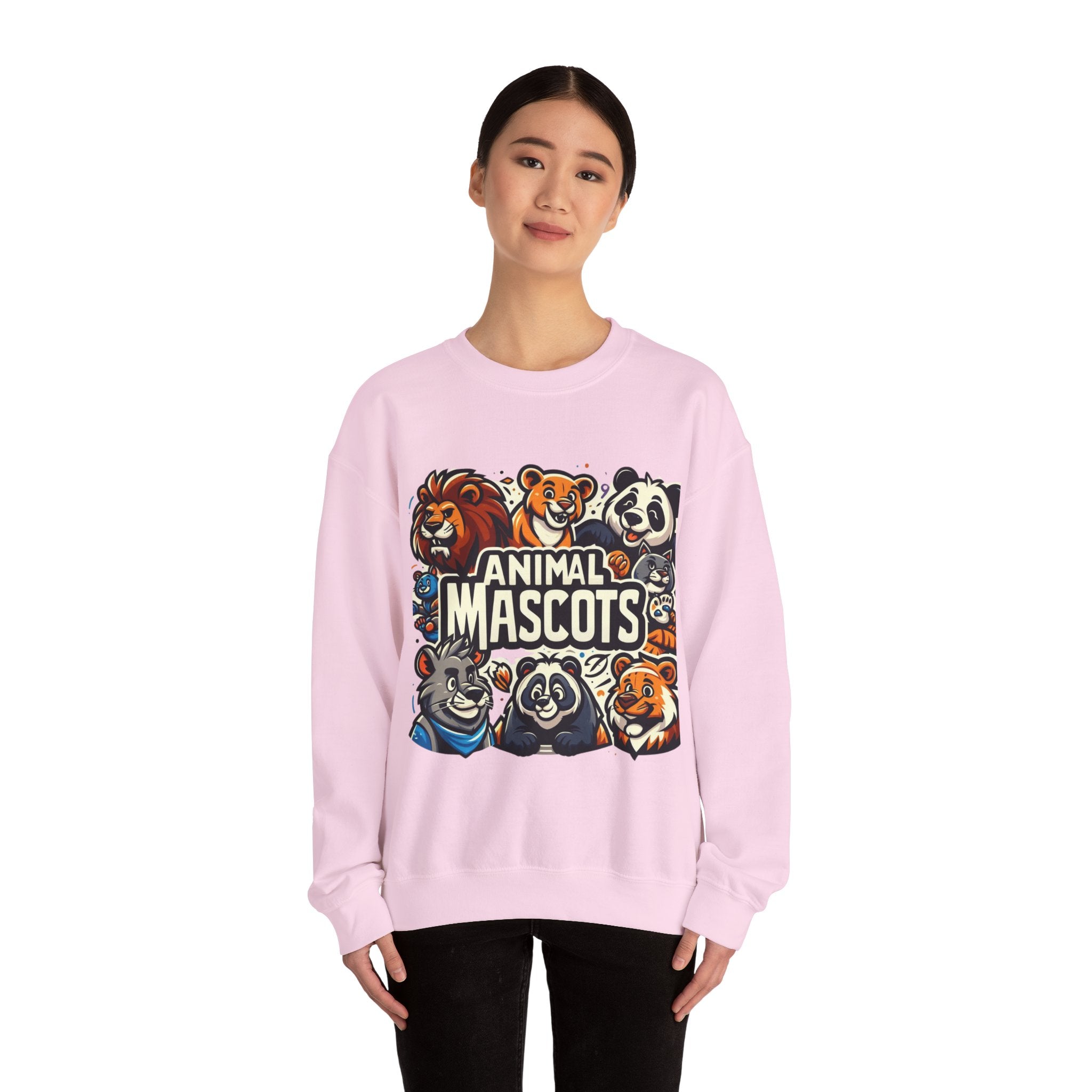 Wild Spirit Animal Mascots Sweatshirt: Embrace Nature's Essence in Style