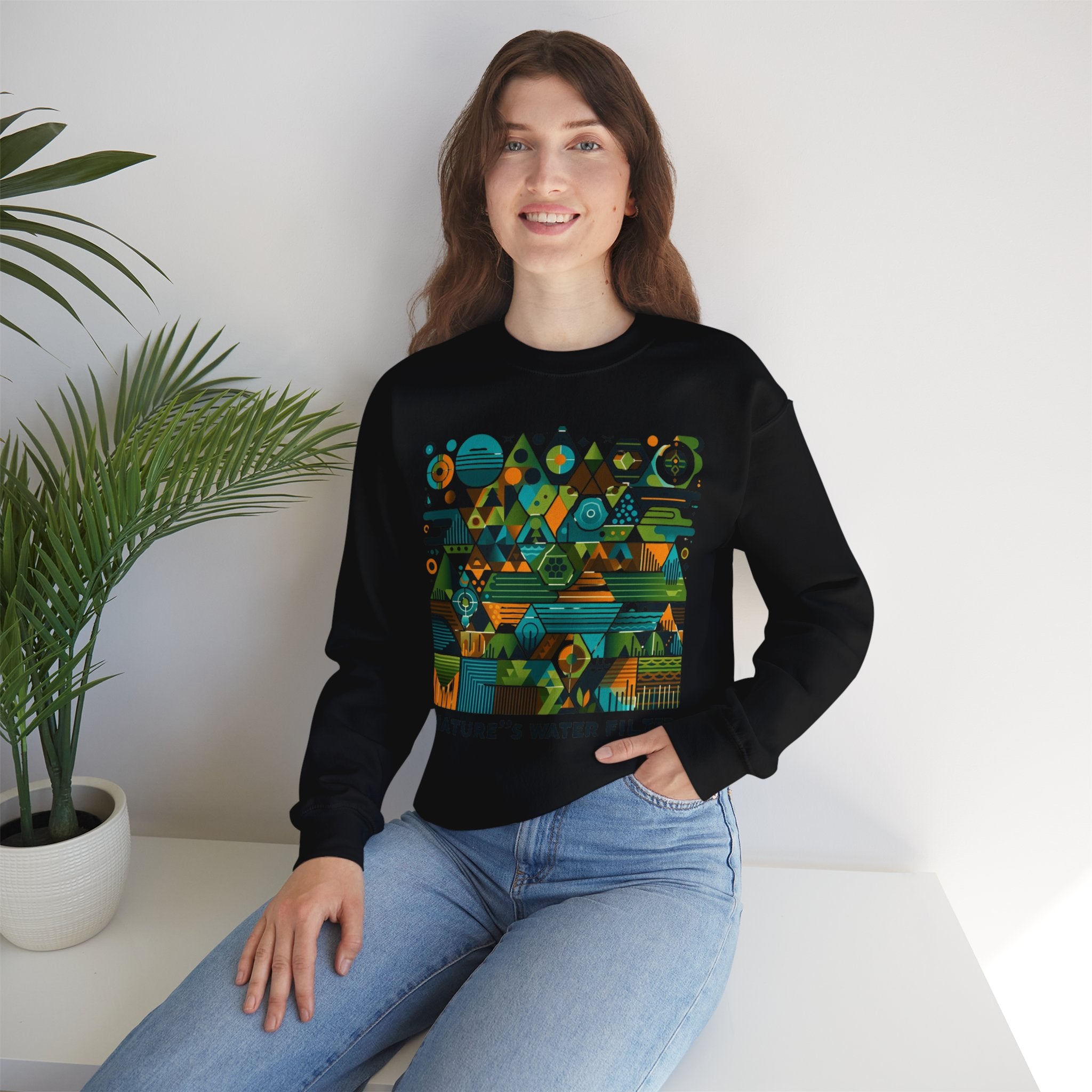 Natural Purifier Sweatshirt: Embrace Nature's Filter"