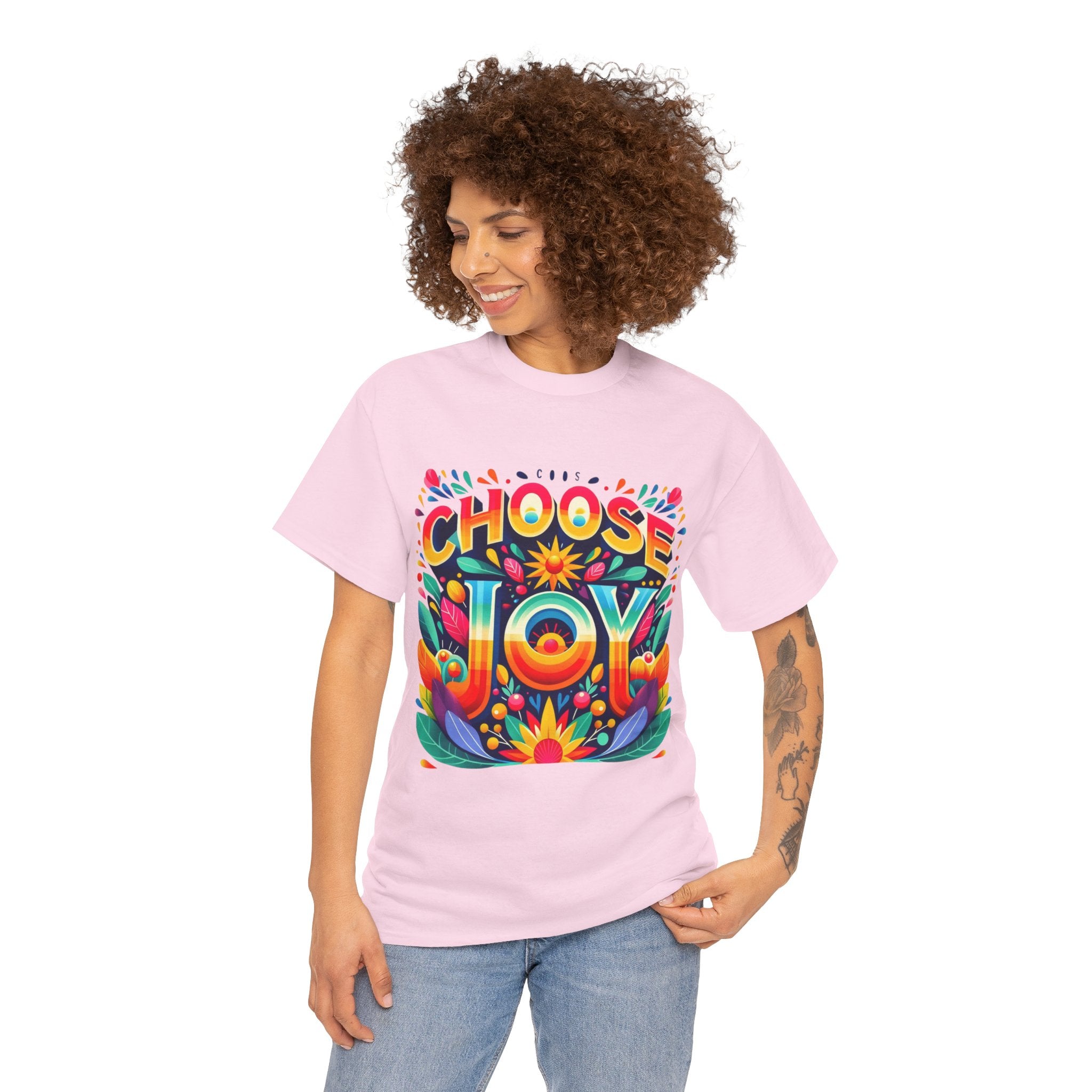 Choose Joy T-Shirt: Spread Positivity with Stylish Comfort