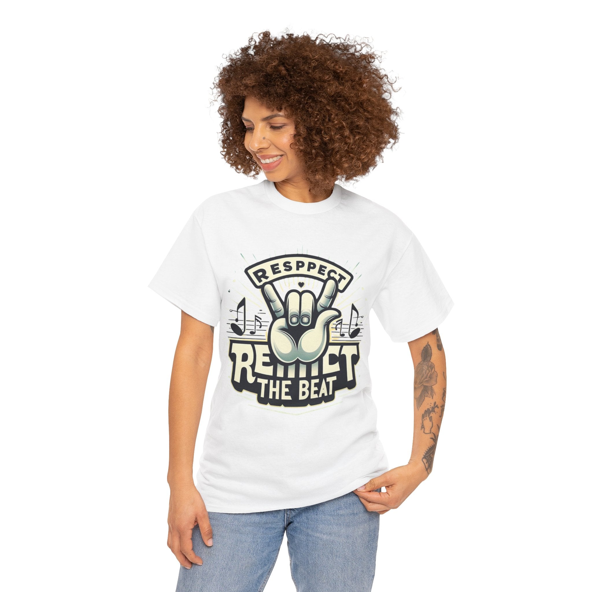 Respect the Beat T-Shirt: Embrace Your Rhythm in Style