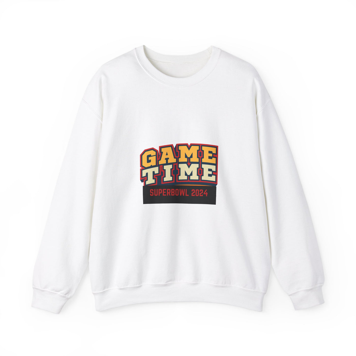 Game Time Super Bowl 2024 Sweatshirt - Ultimate Comfort and Style for Football