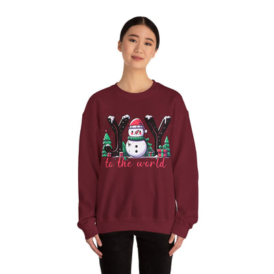 Joy to the World Christmas Sweatshirt: Spread Holiday Cheer